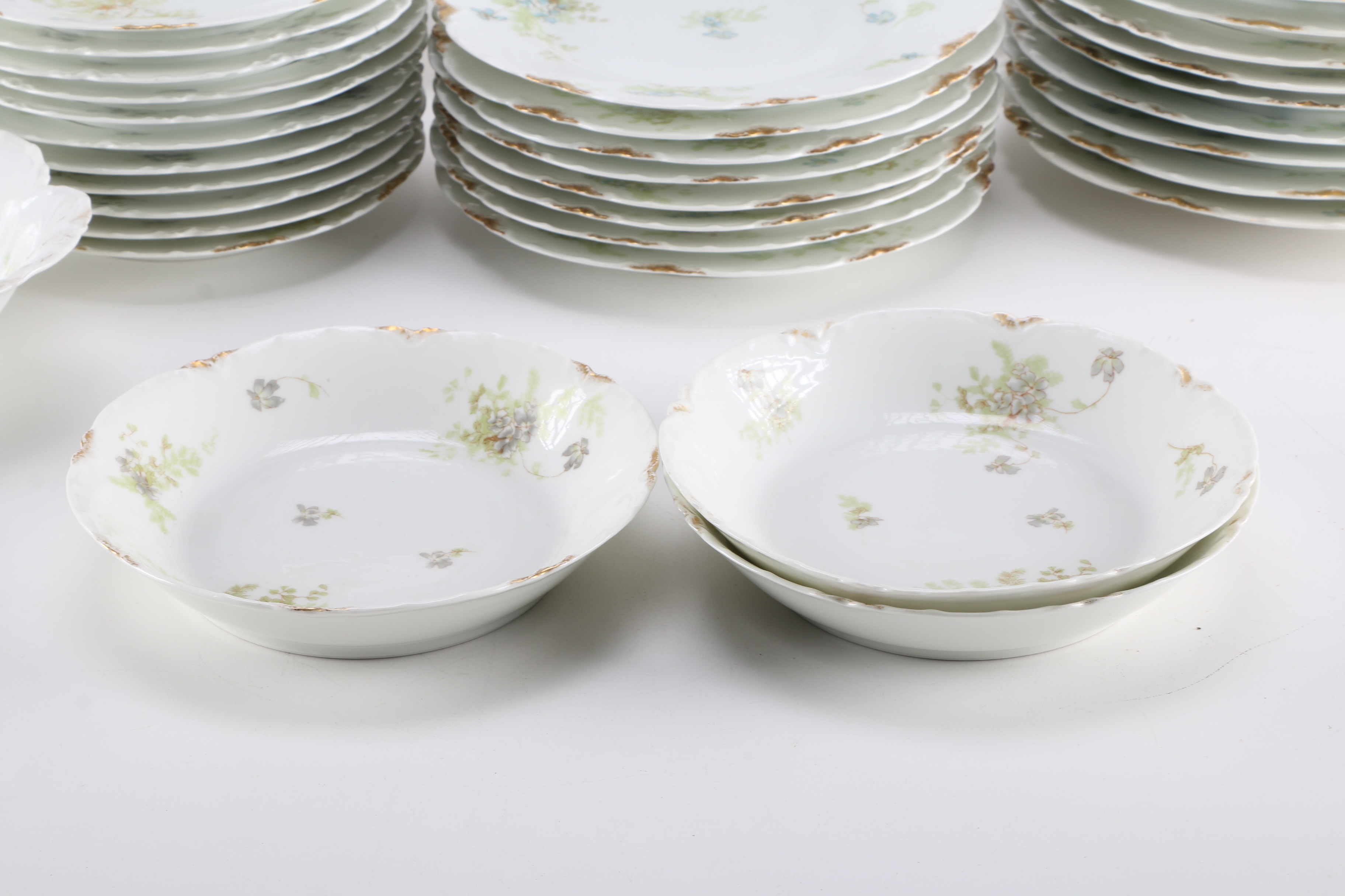Haviland China "Tarascon" Pattern Dinner Service