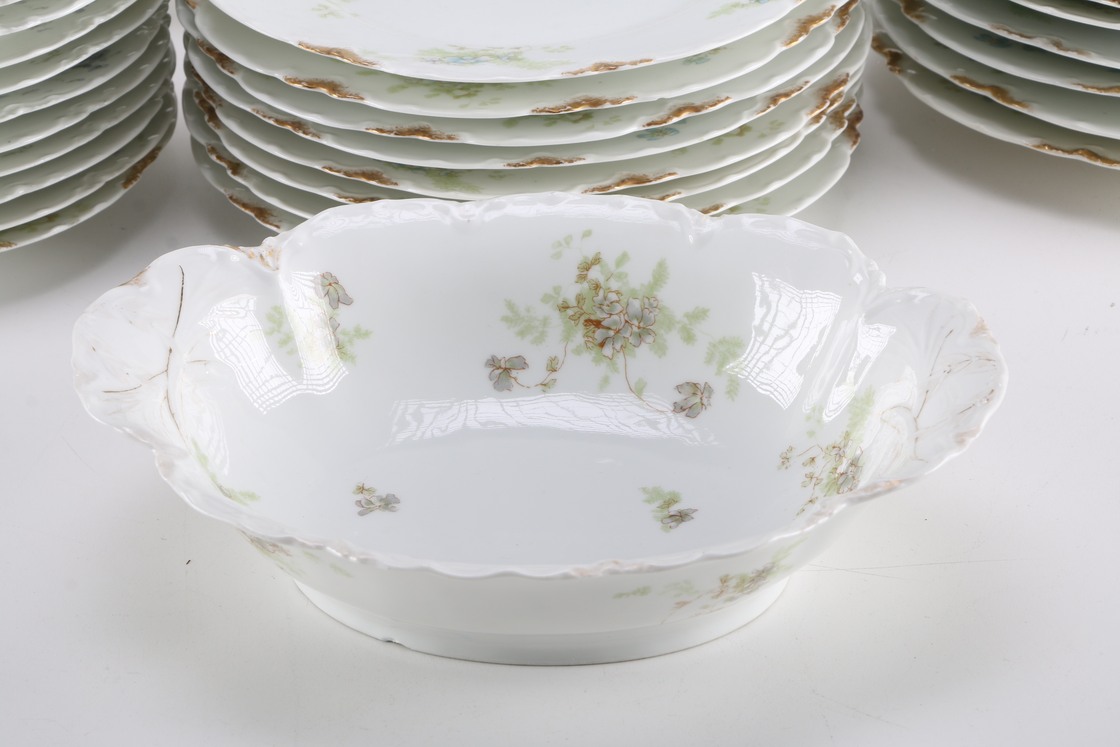 Haviland China "Tarascon" Pattern Dinner Service