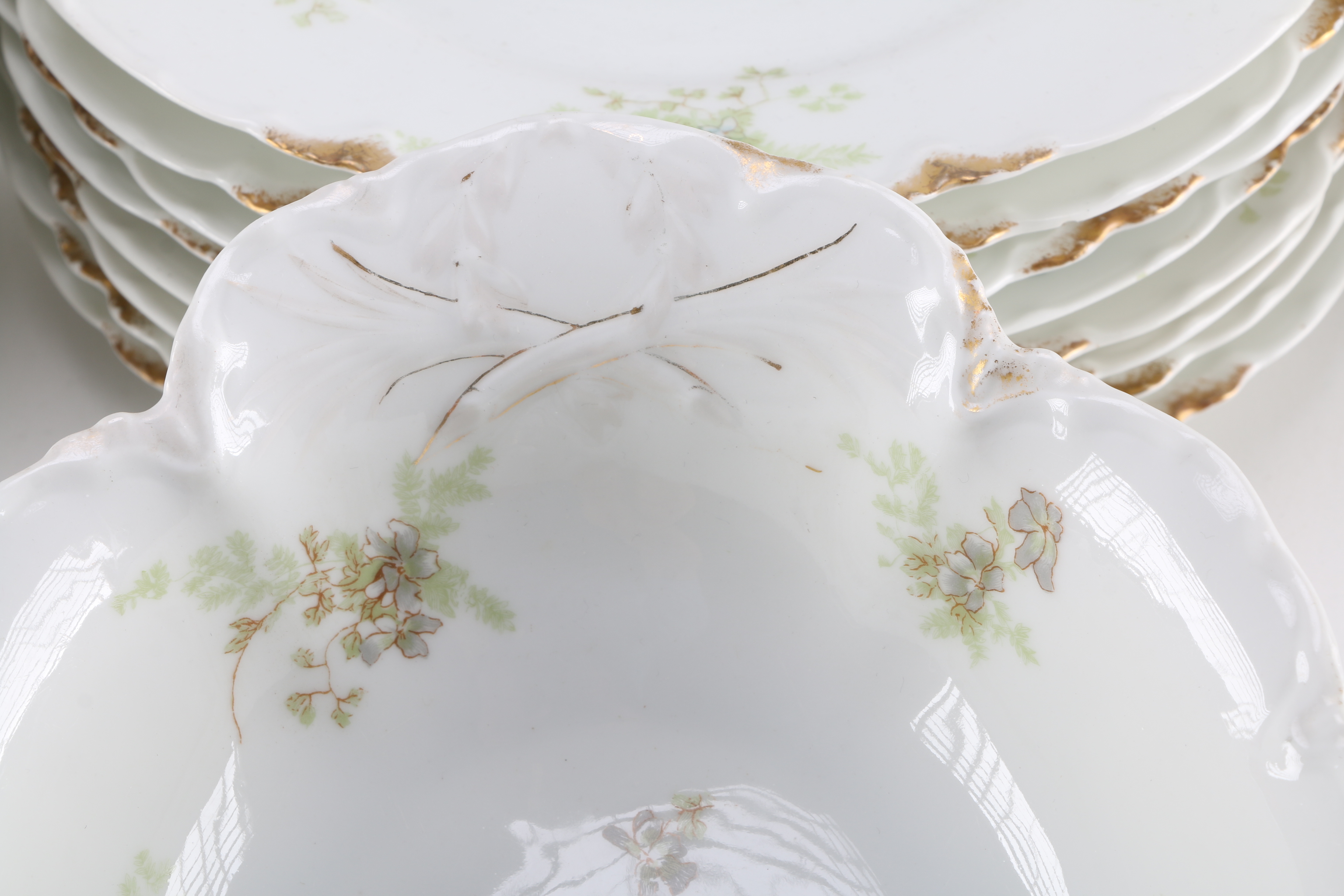 Haviland China "Tarascon" Pattern Dinner Service