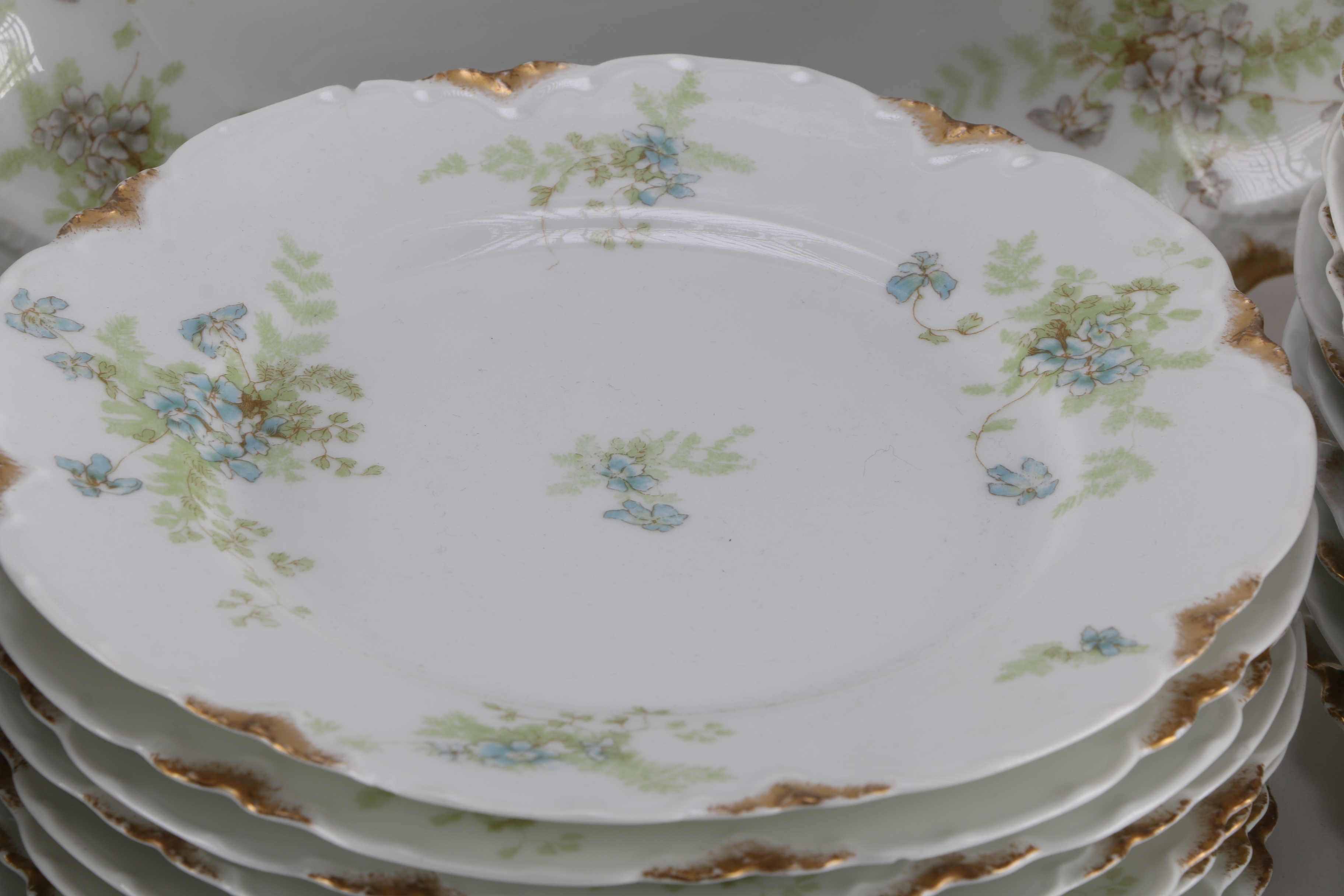 Haviland China "Tarascon" Pattern Dinner Service