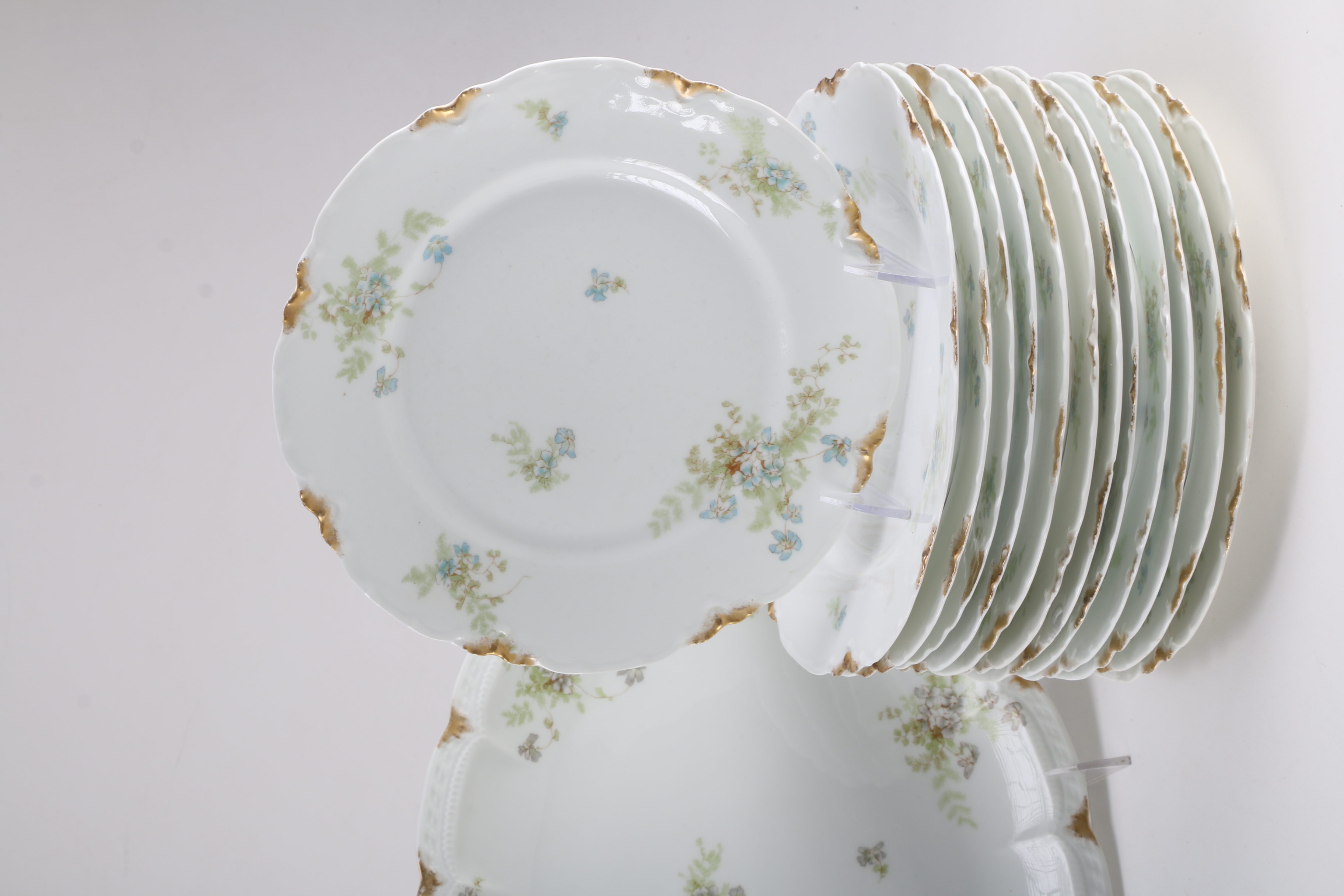 Haviland China "Tarascon" Pattern Dinner Service