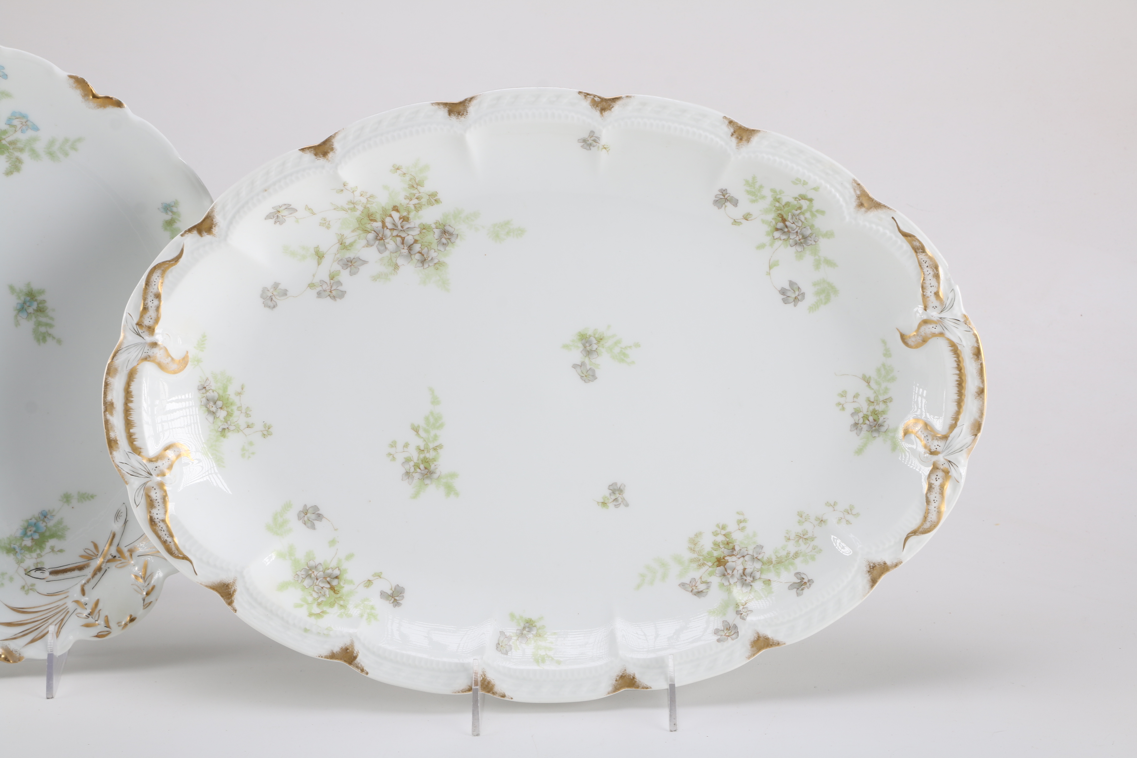 Haviland China "Tarascon" Pattern Dinner Service