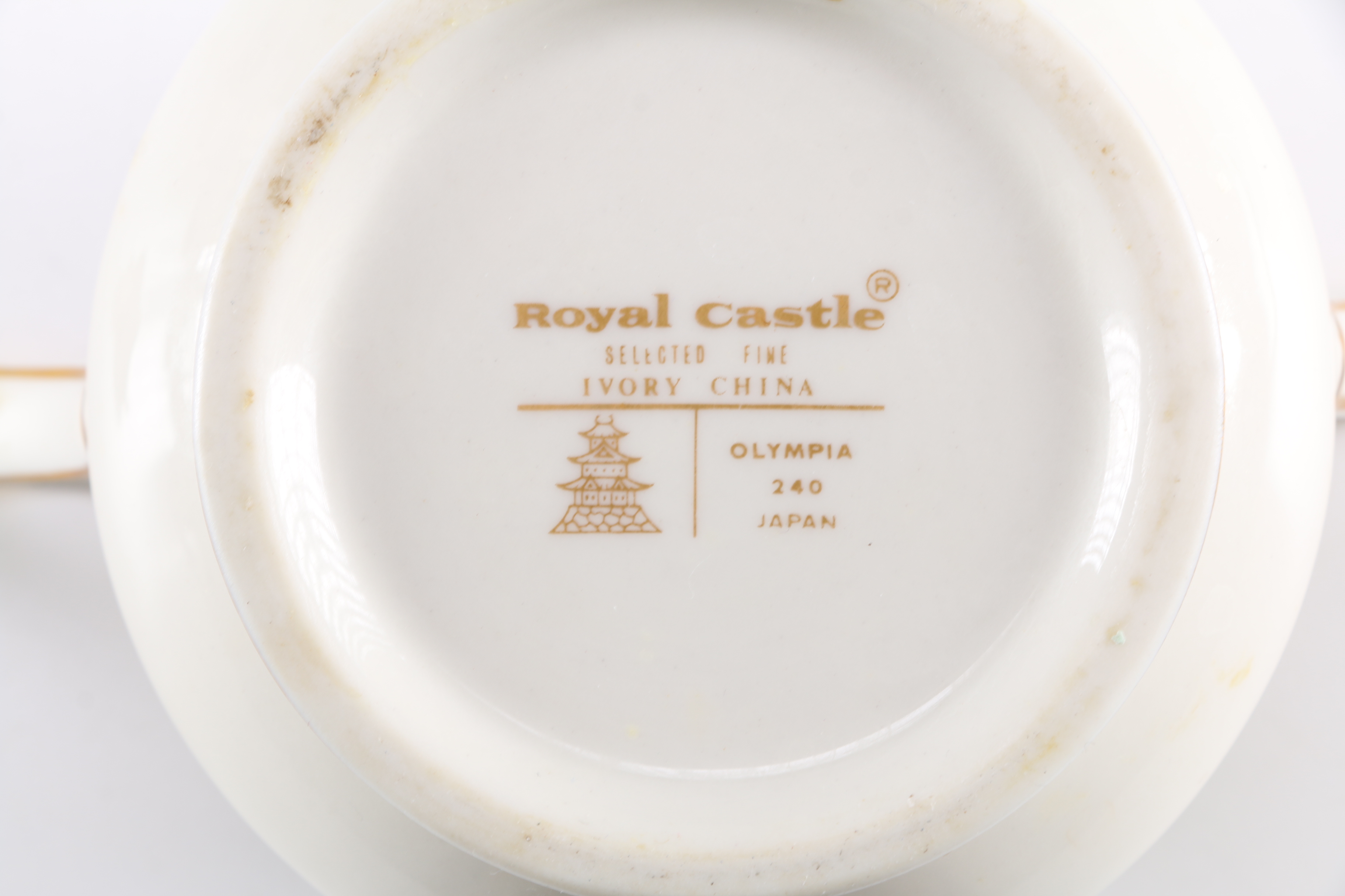 Royal Castle Fine Ivory China Set