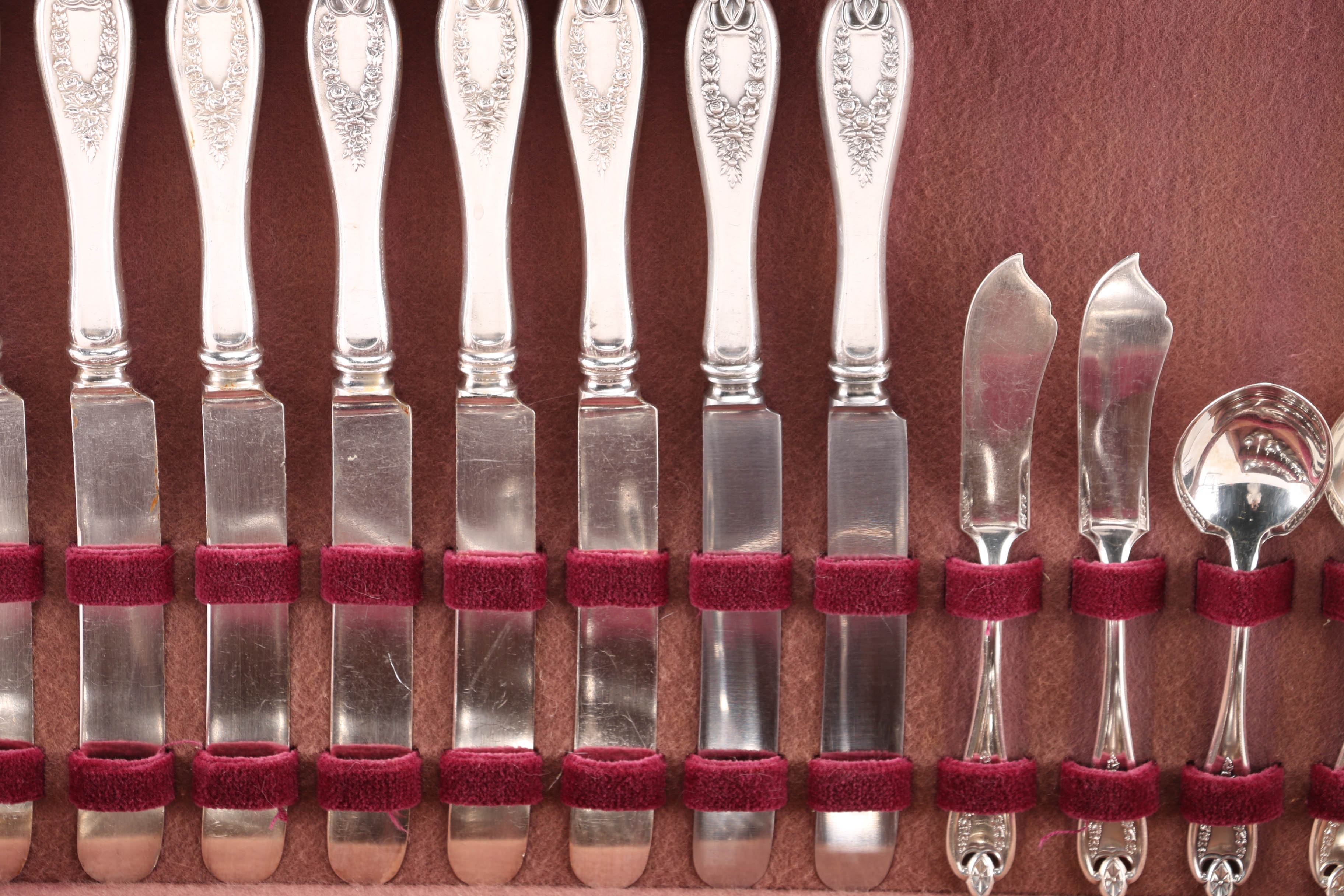 1911 Rogers Bros Silver Plate "Old Colony" Service for Eight