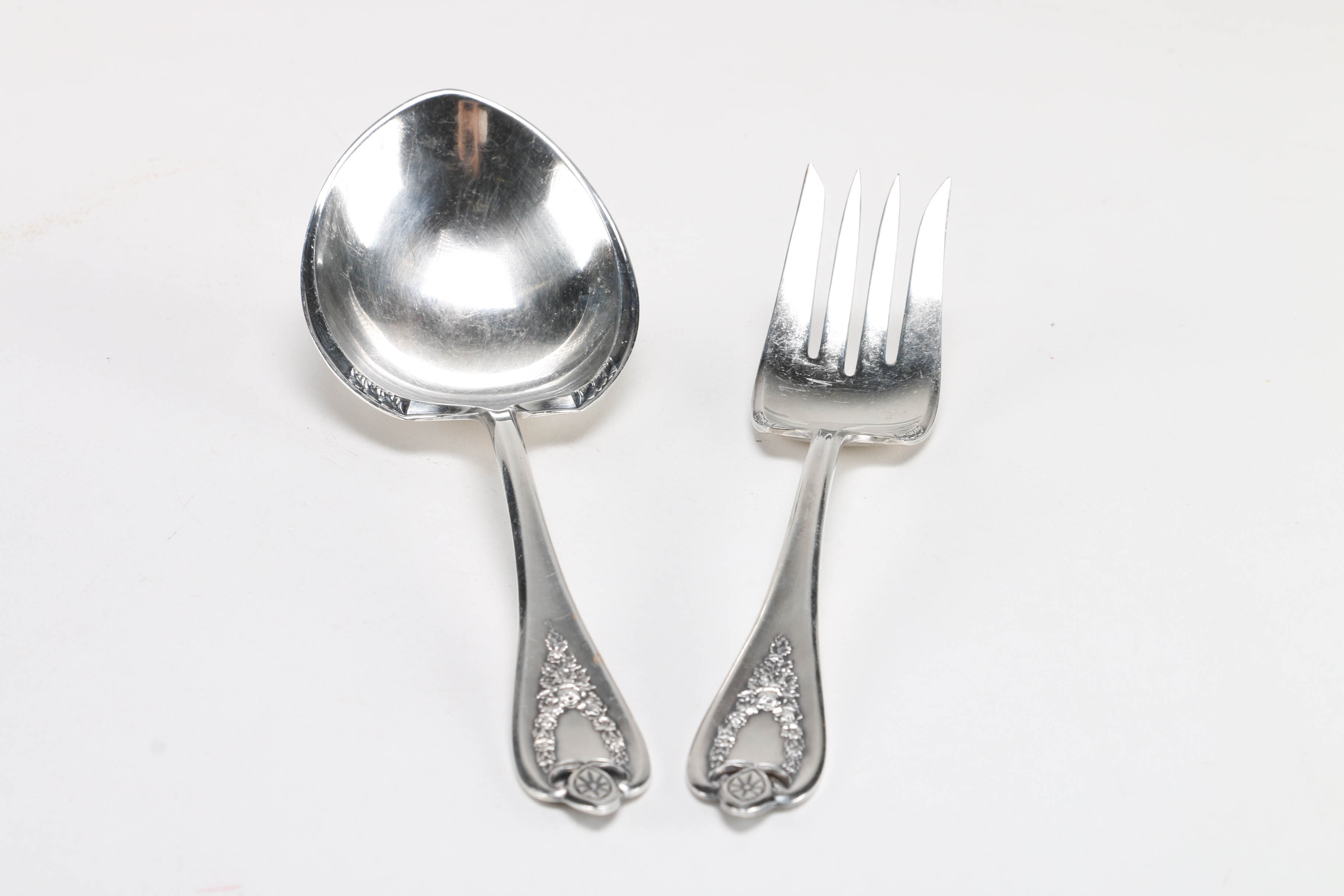 1911 Rogers Bros Silver Plate "Old Colony" Service for Eight