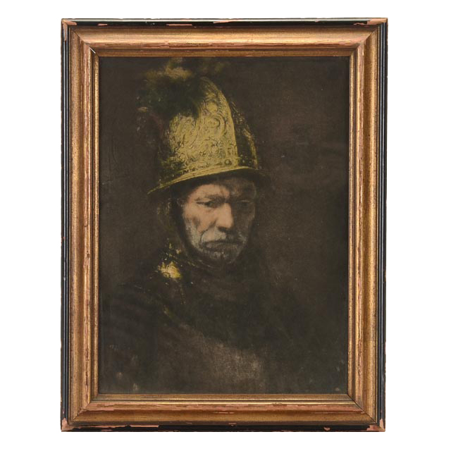 Photogravure Reproduction of "The Man with the Golden Helmet"