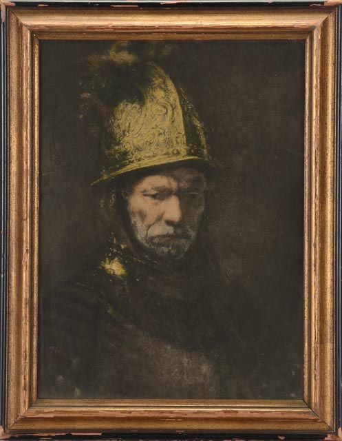 Photogravure Reproduction of "The Man with the Golden Helmet"