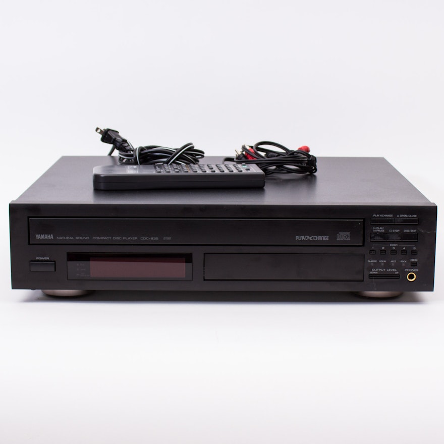 Yamaha Natural Sound Compact Disc Player CDC-835
