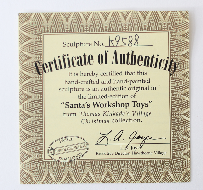 Thomas Kinkade Christmas Village Collection