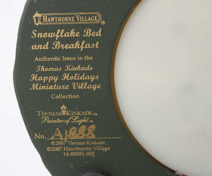 Thomas Kinkade Christmas Village Collection