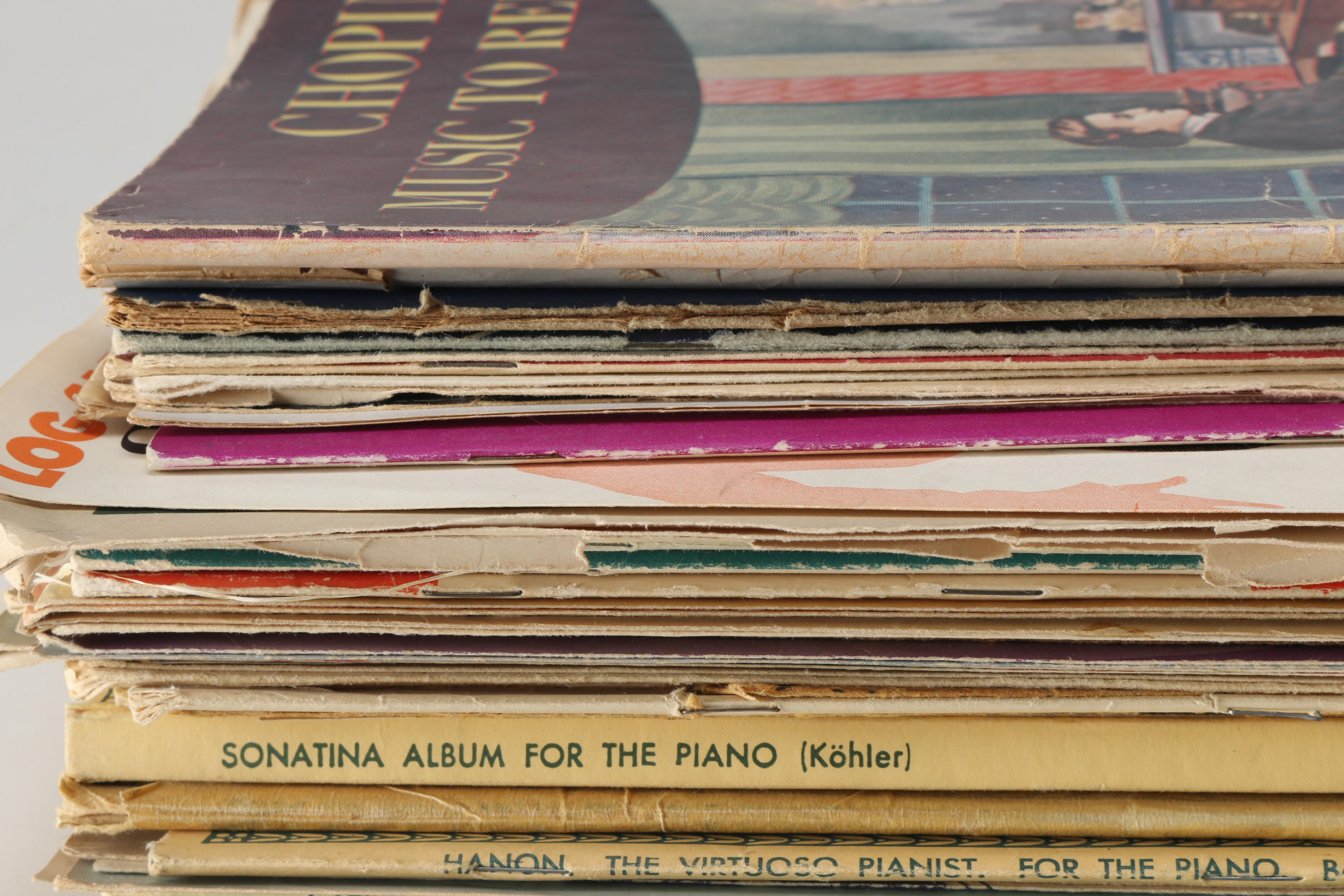 Collection of Piano Books