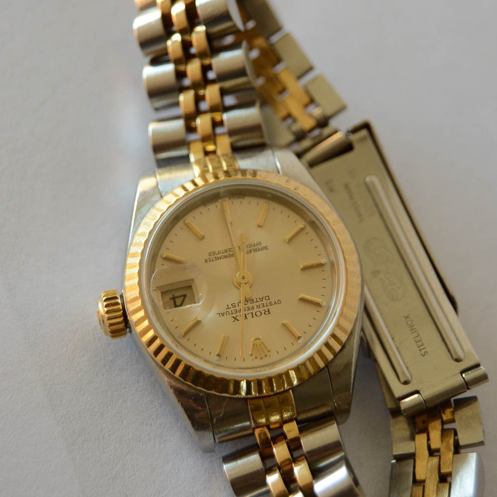 Woman's  Rolex Oyster Perpetual Datejust Watch