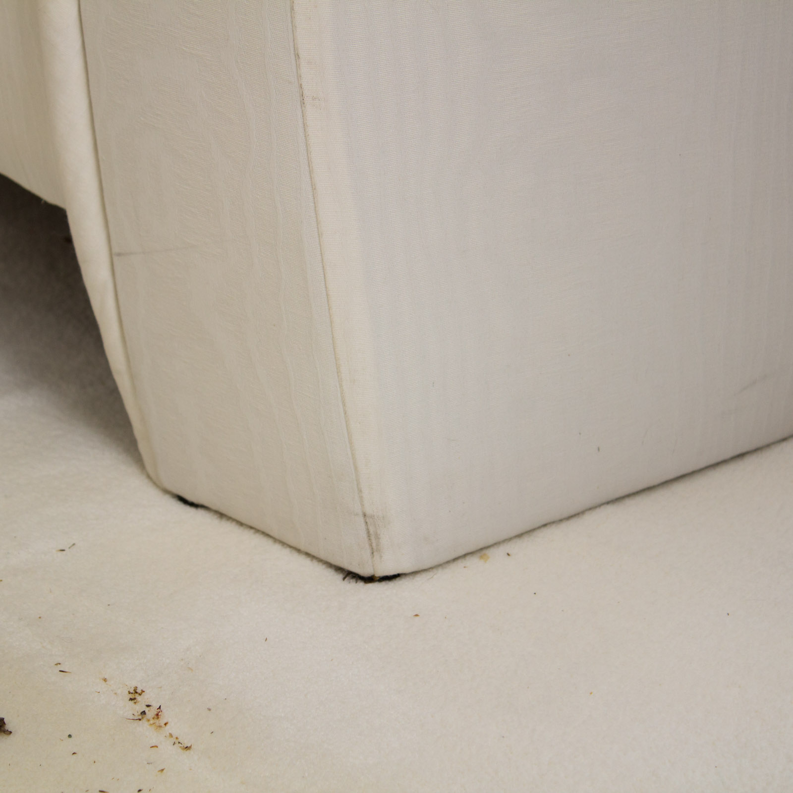 L.T. Laquaglia Upholstered Ivory Sofa