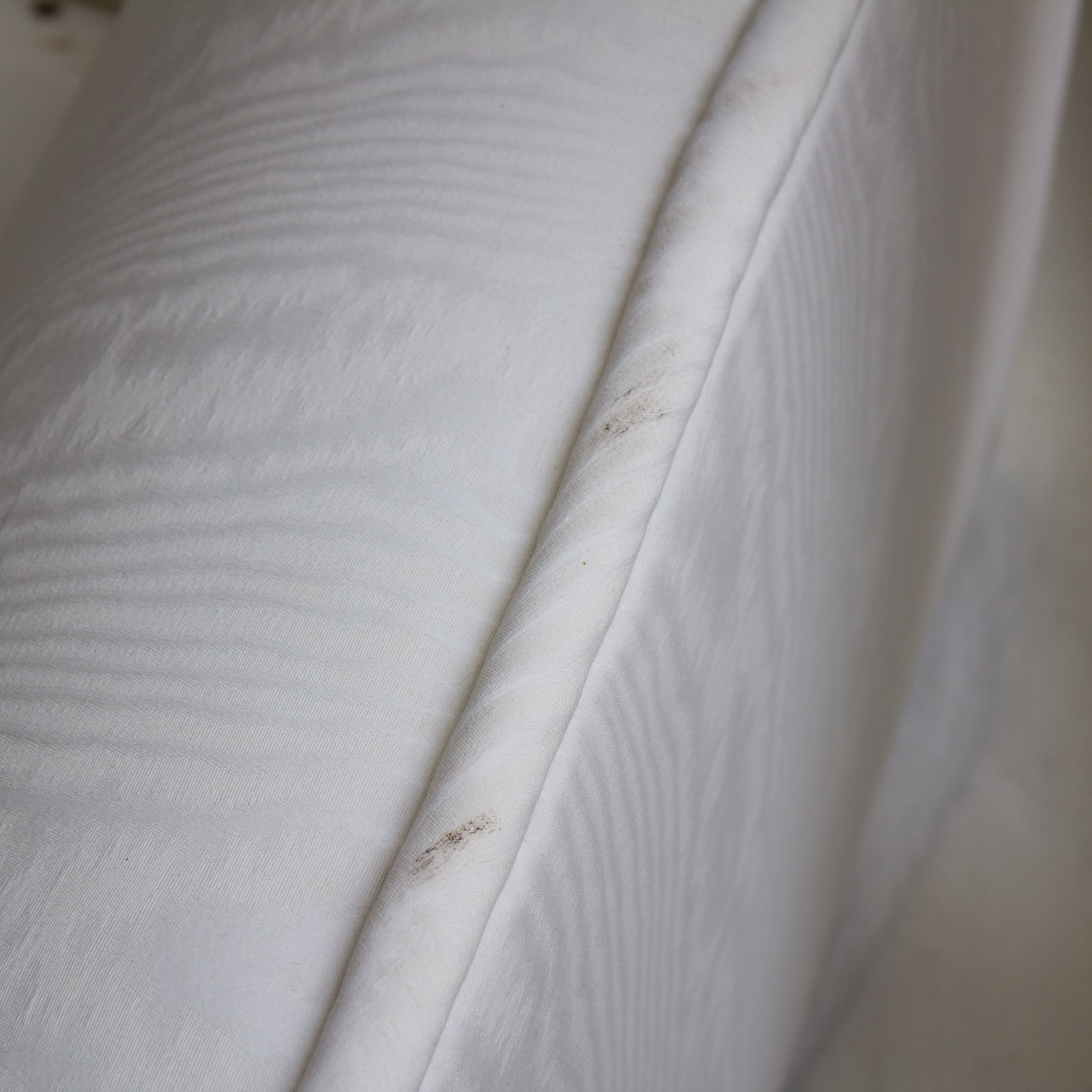 L.T. Laquaglia Upholstered Ivory Sofa