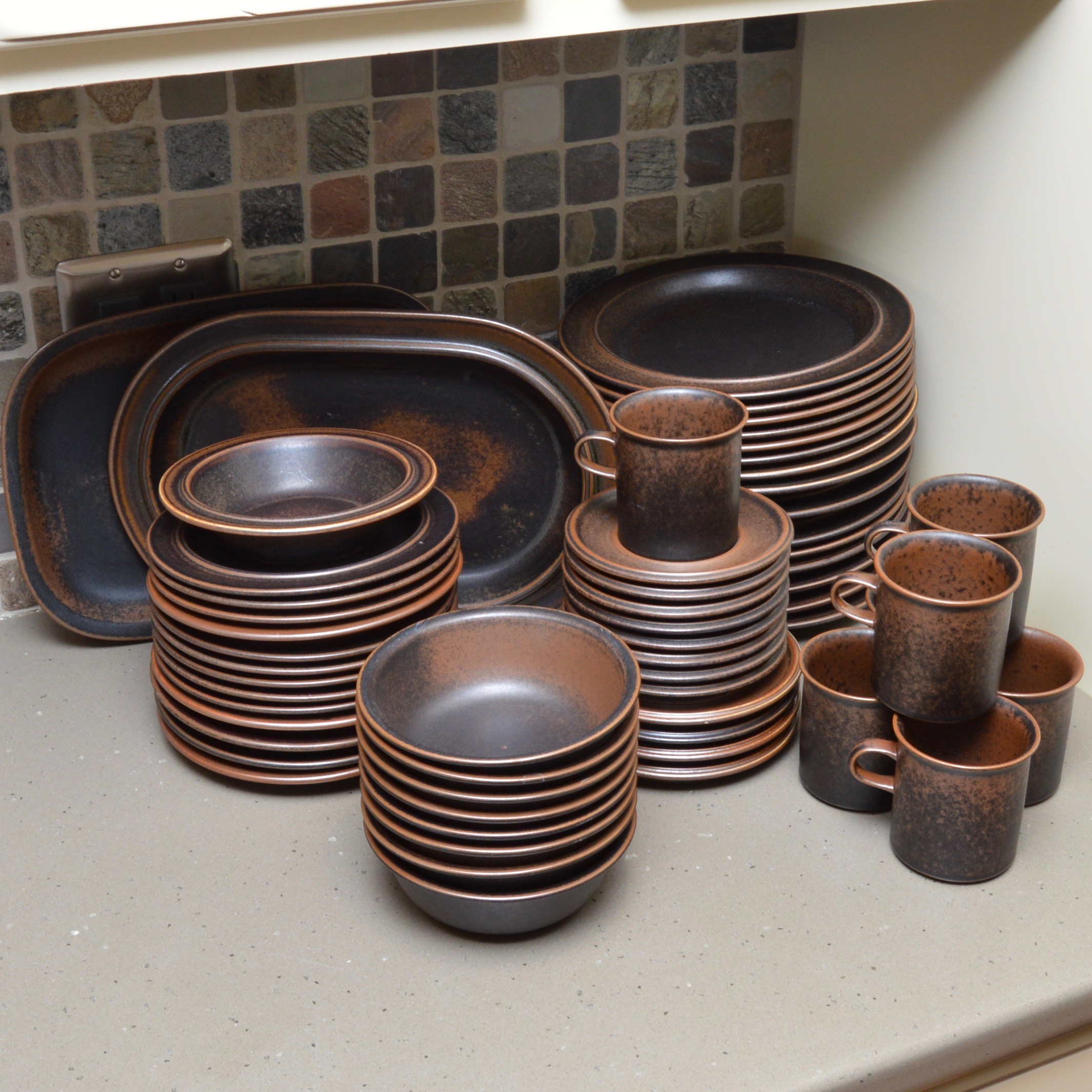 "Ruska" Dinnerware Collection by Arabia of Finland