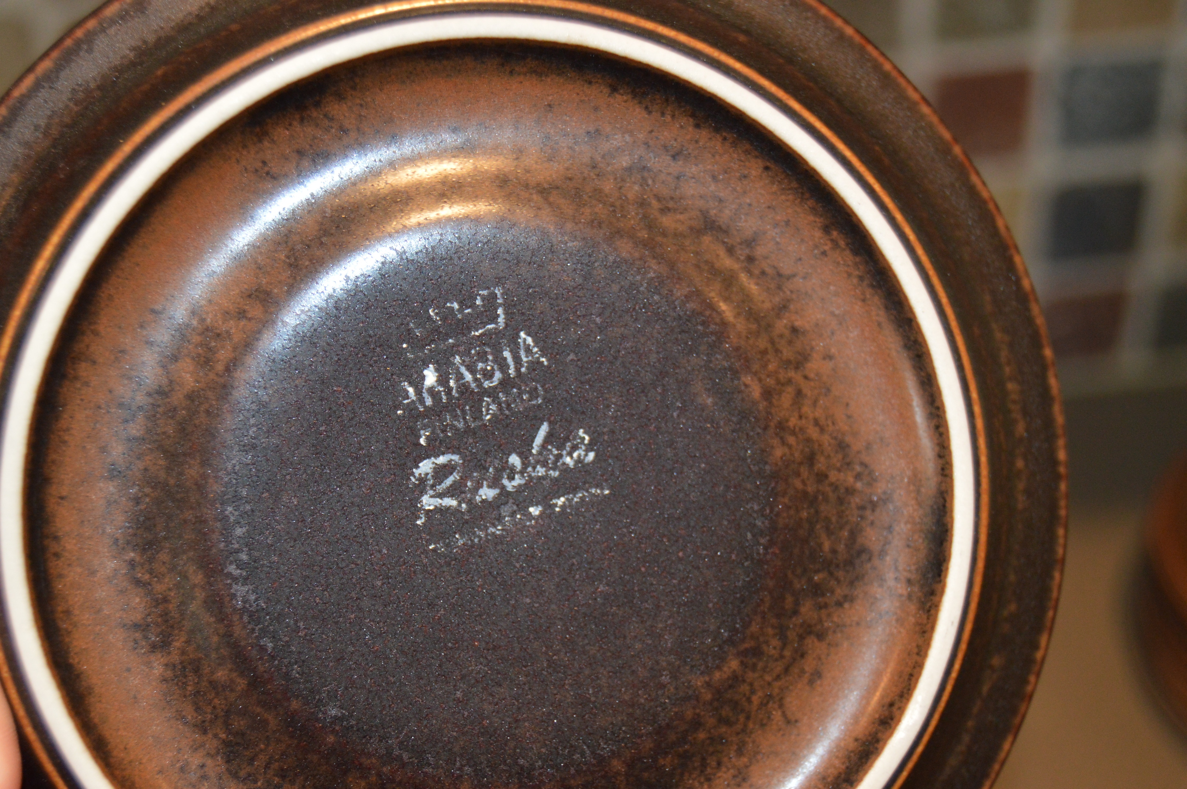 "Ruska" Dinnerware Collection by Arabia of Finland