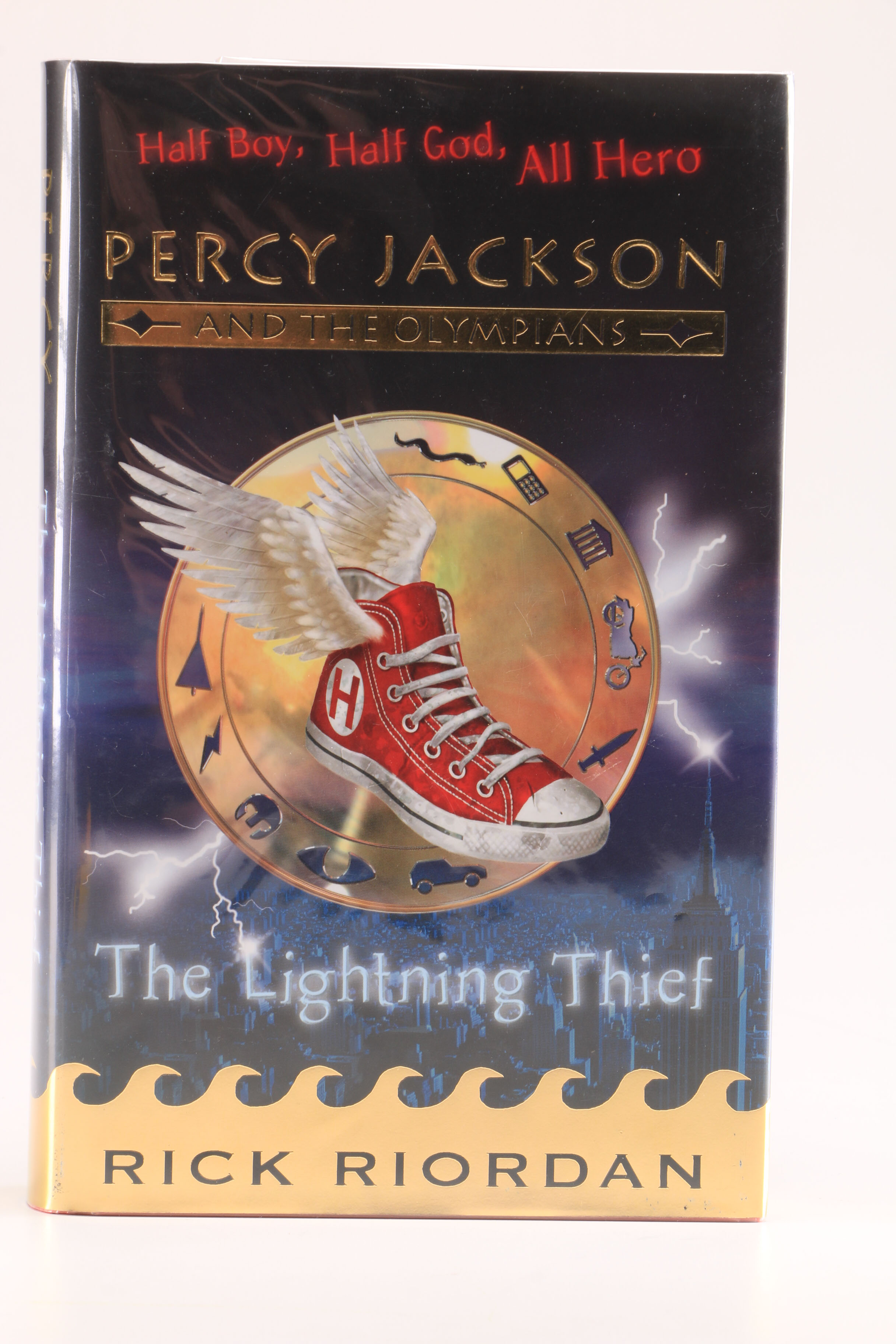 Complete Signed Rick Riordan "Percy Jackson & The Olympians" Series