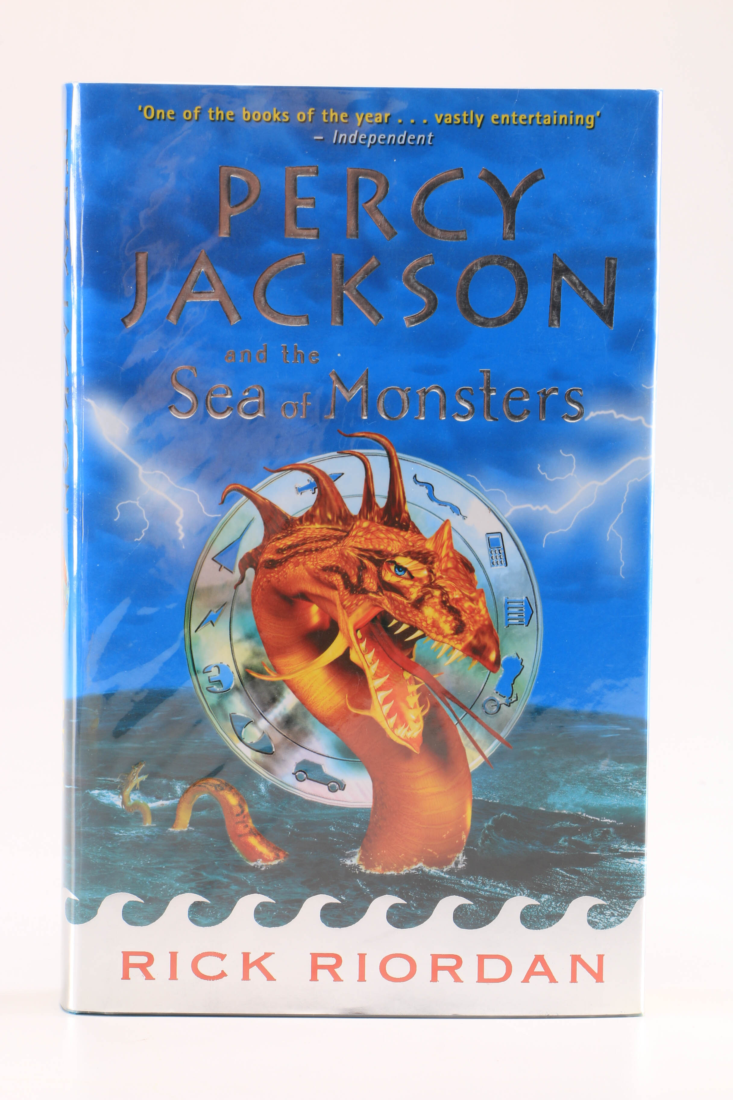 Complete Signed Rick Riordan "Percy Jackson & The Olympians" Series