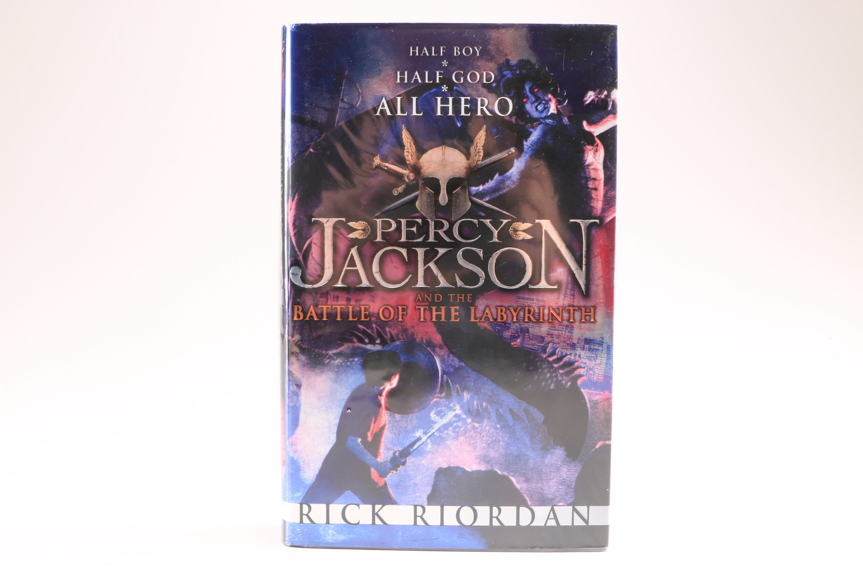 Complete Signed Rick Riordan "Percy Jackson & The Olympians" Series