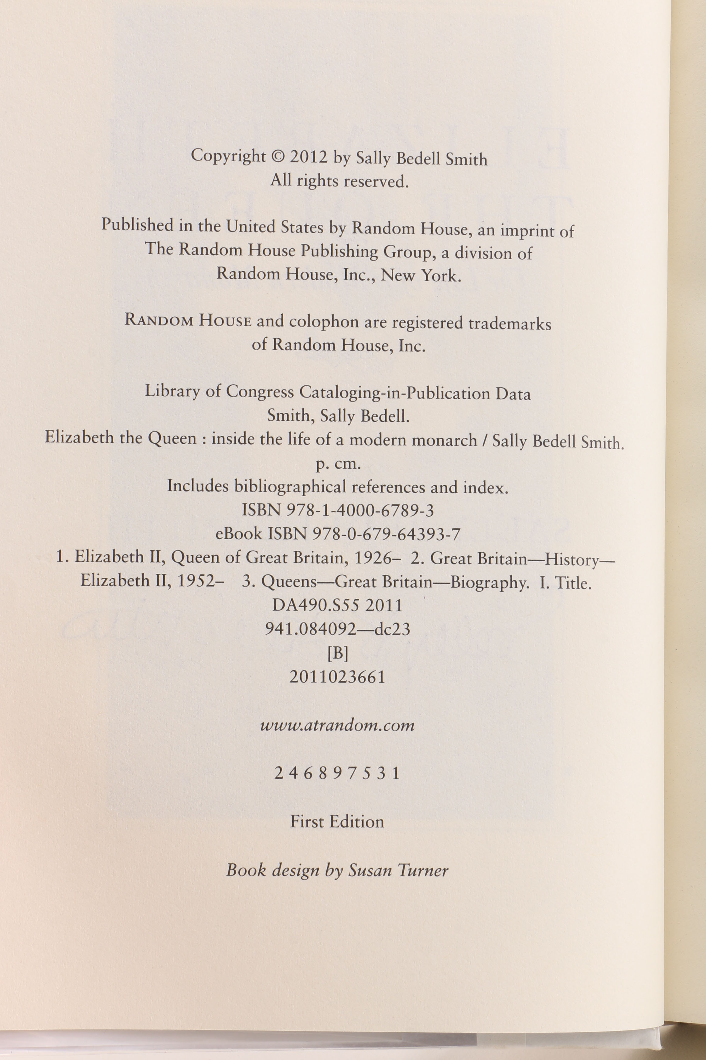 "Elizabeth the Queen" by Sally Bedell Smith and "The Diamond Queen" by Andrew Marr