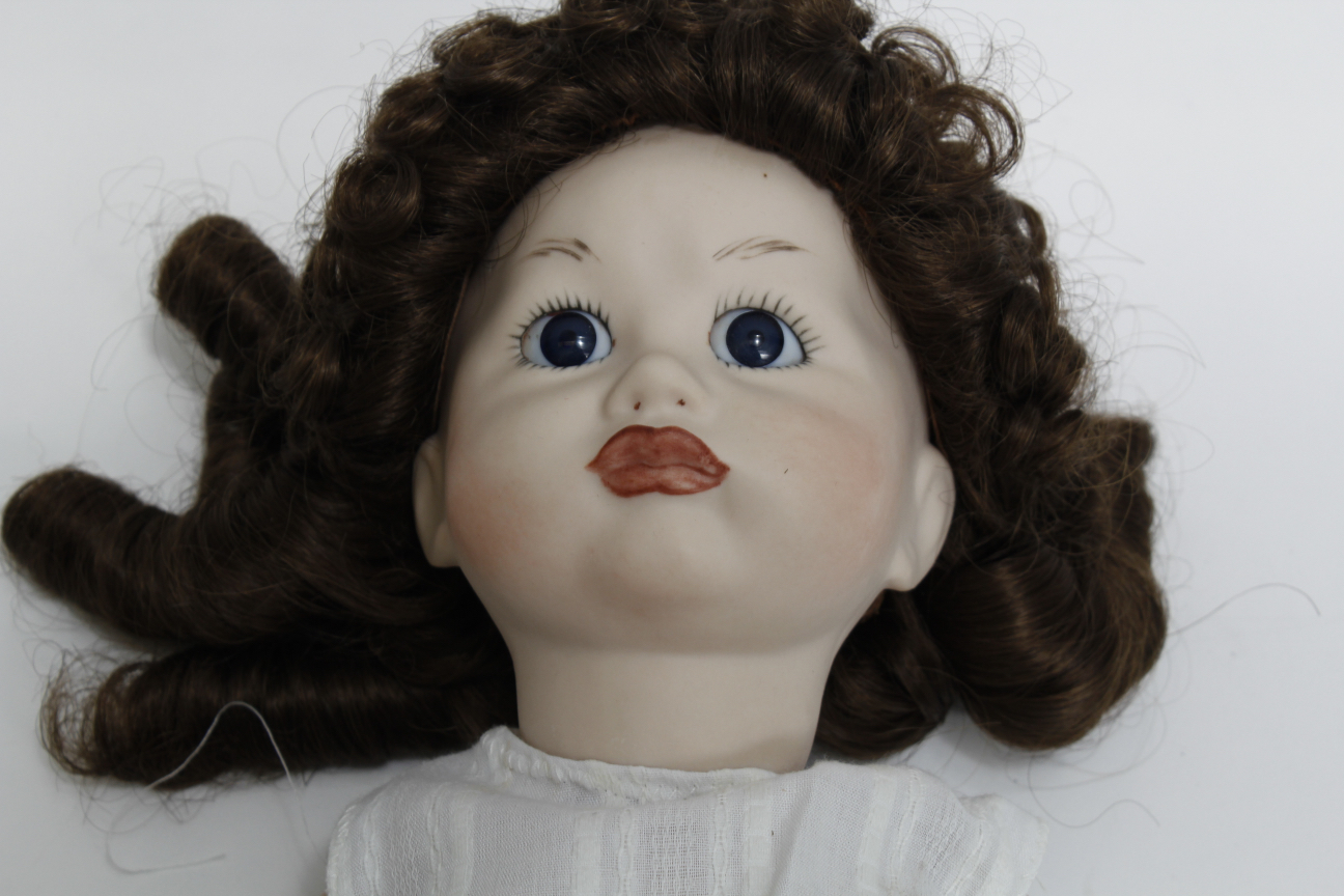 S.F.B.J. Pouting Face Porcelain Doll