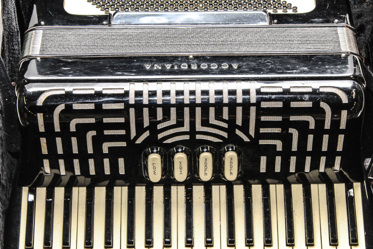 Vintage Excelsior Professional Accordion With Case