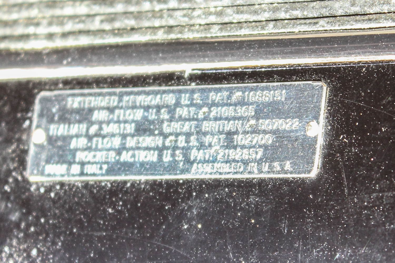 Vintage Excelsior Professional Accordion With Case