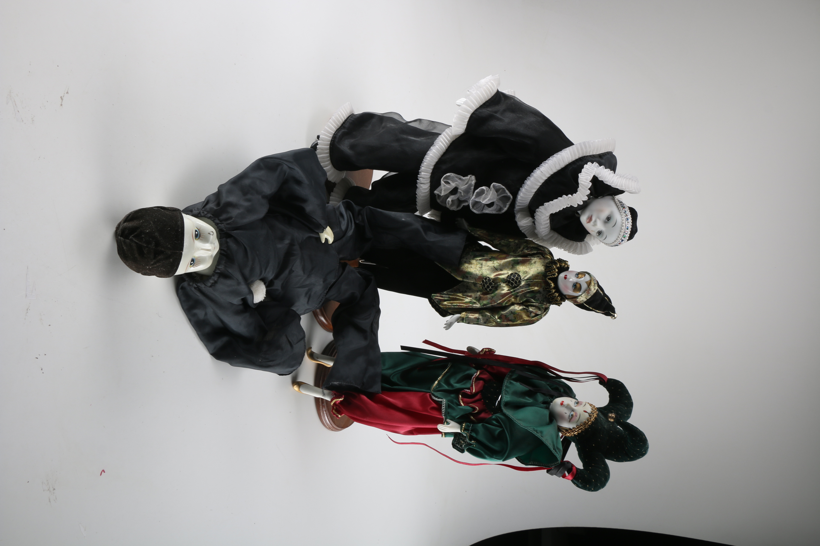 Collection of Vintage Porcelain Jester Dolls EBTH