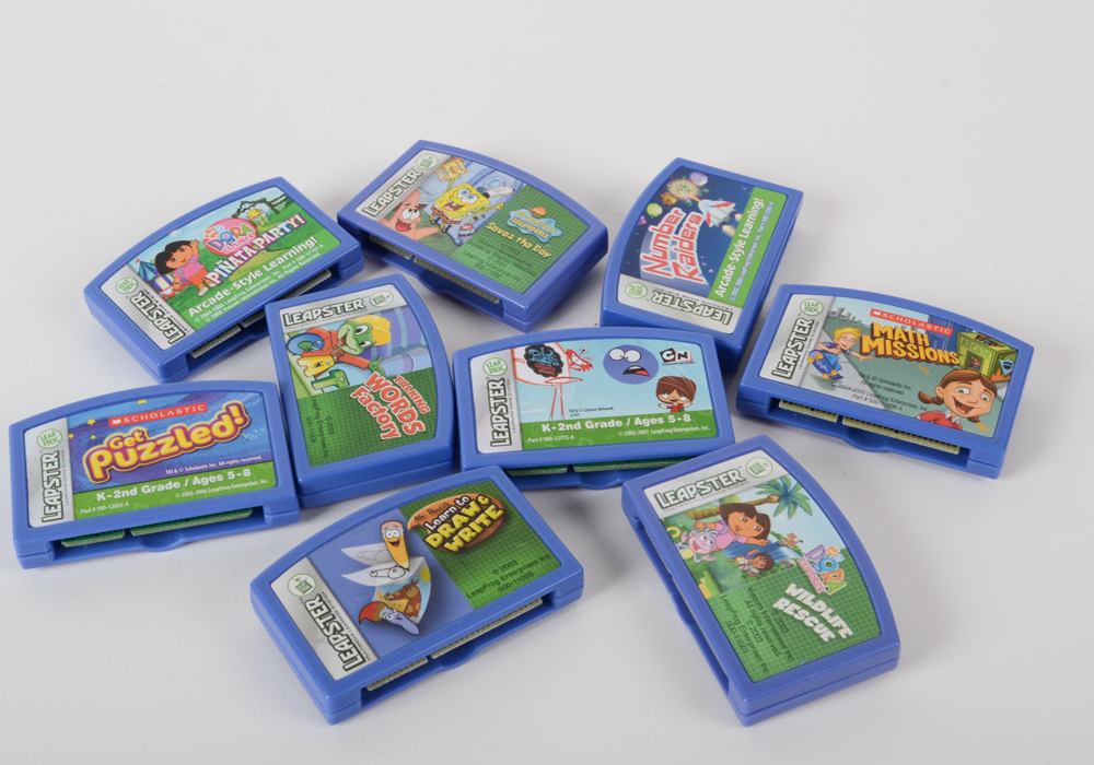 Leapster L-Max Learning Game System with Games