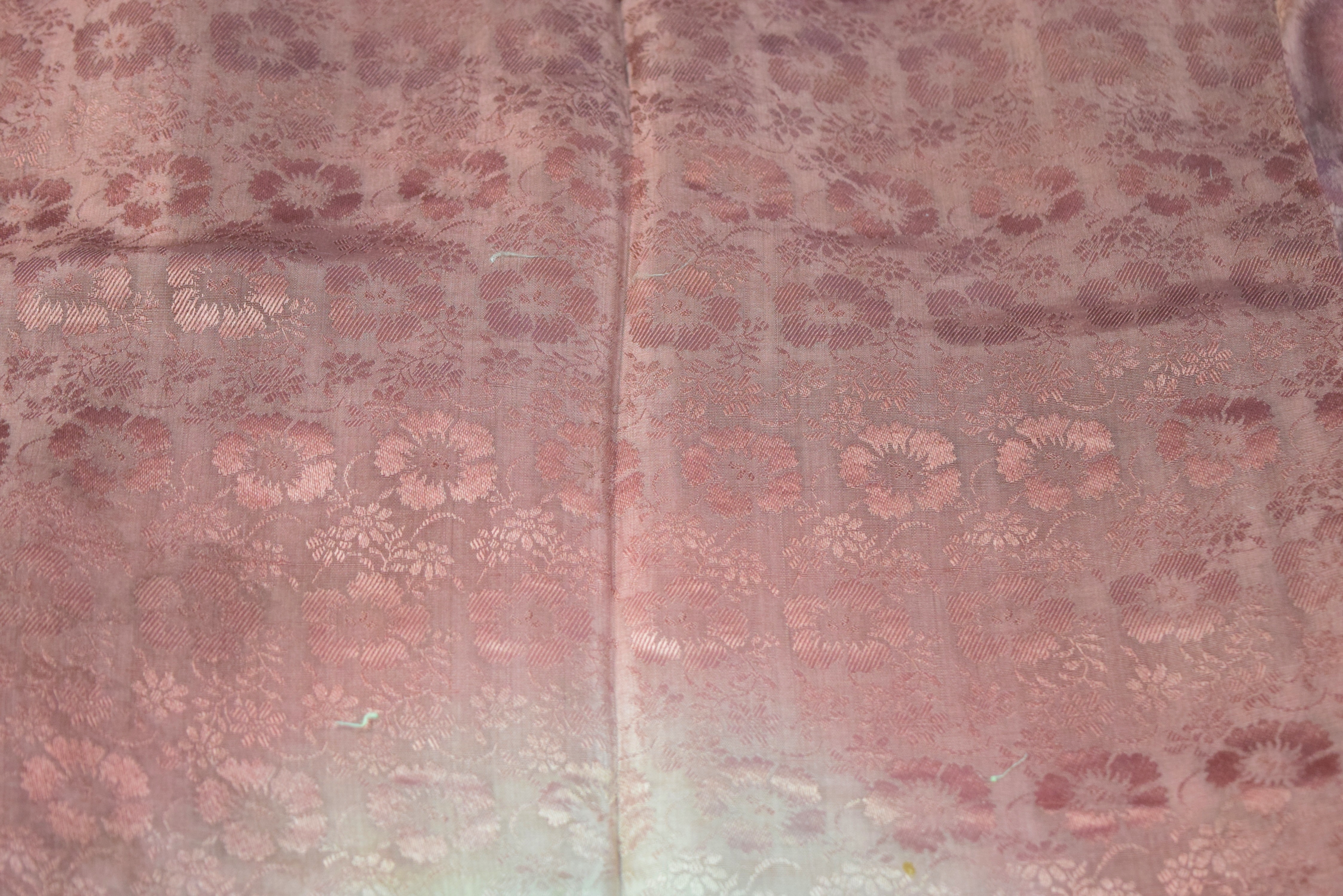 Vintage Silk Japanese Little Girl's Kimono, Taisho Period (1920)