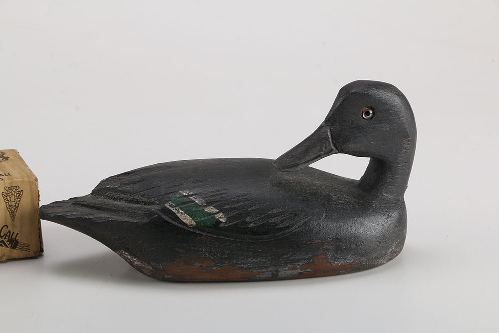 Vintage Decoy Duck and Duck Call