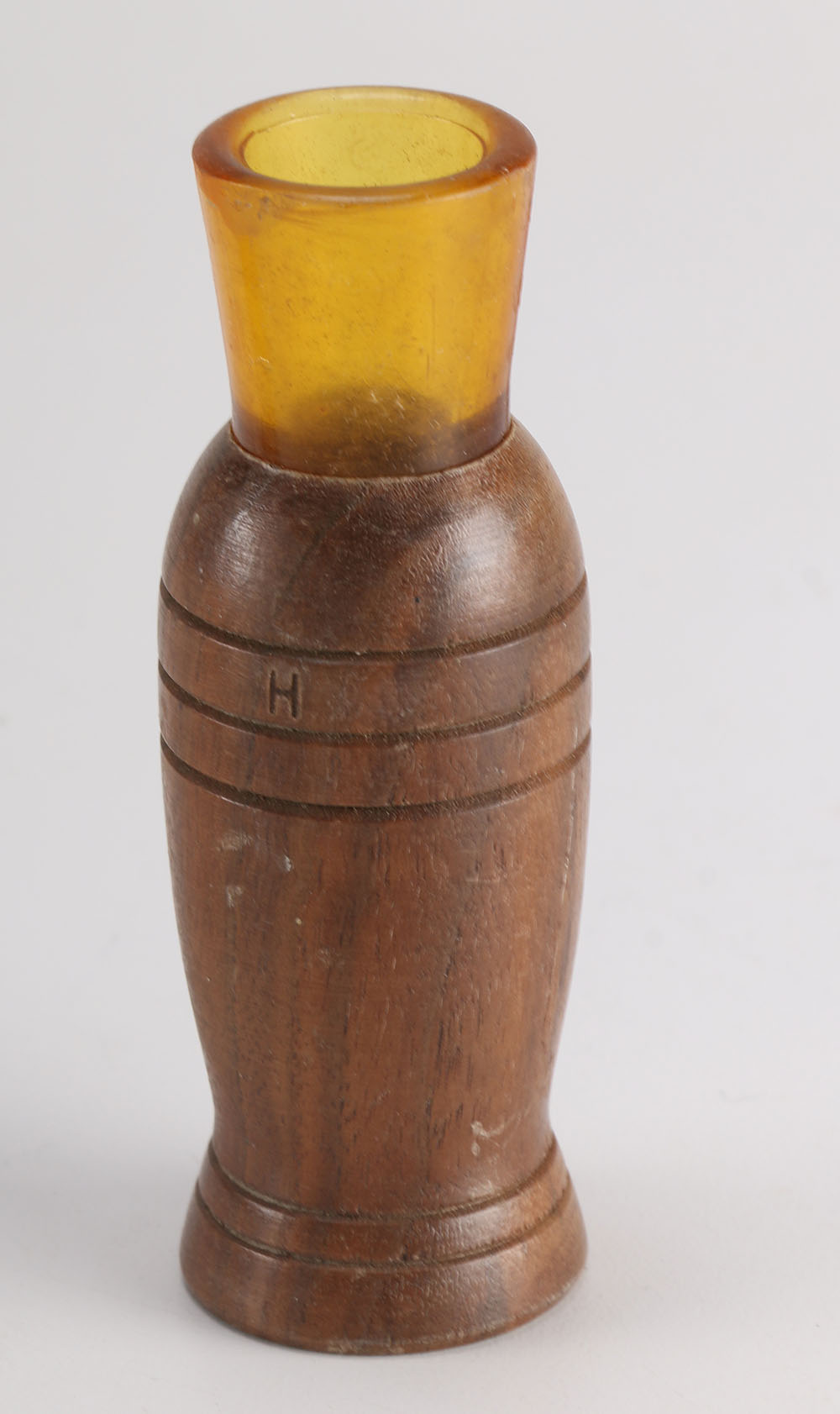 Vintage Decoy Duck and Duck Call
