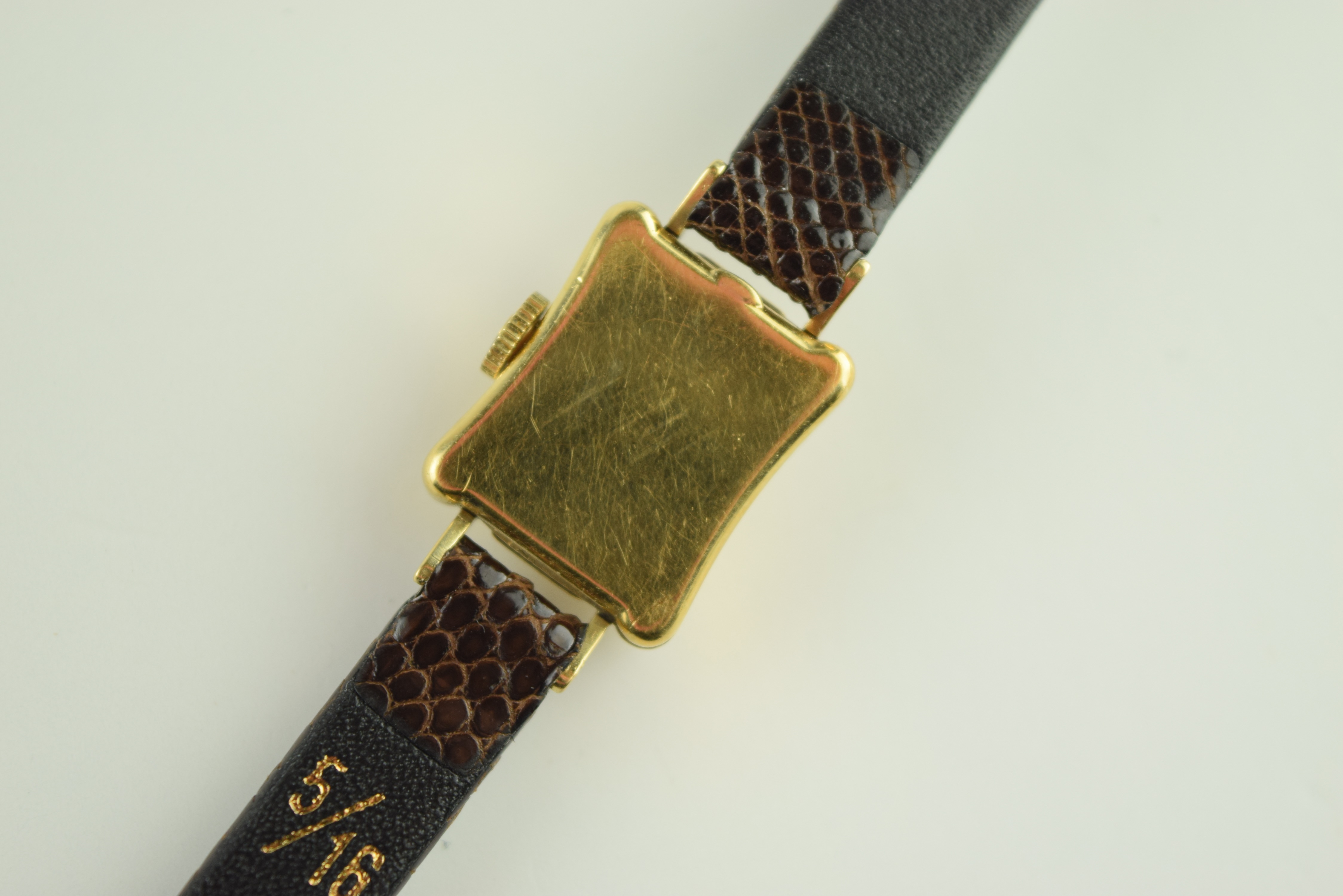 Vintage 18K Yellow Gold Women's Rolex Precision Watch