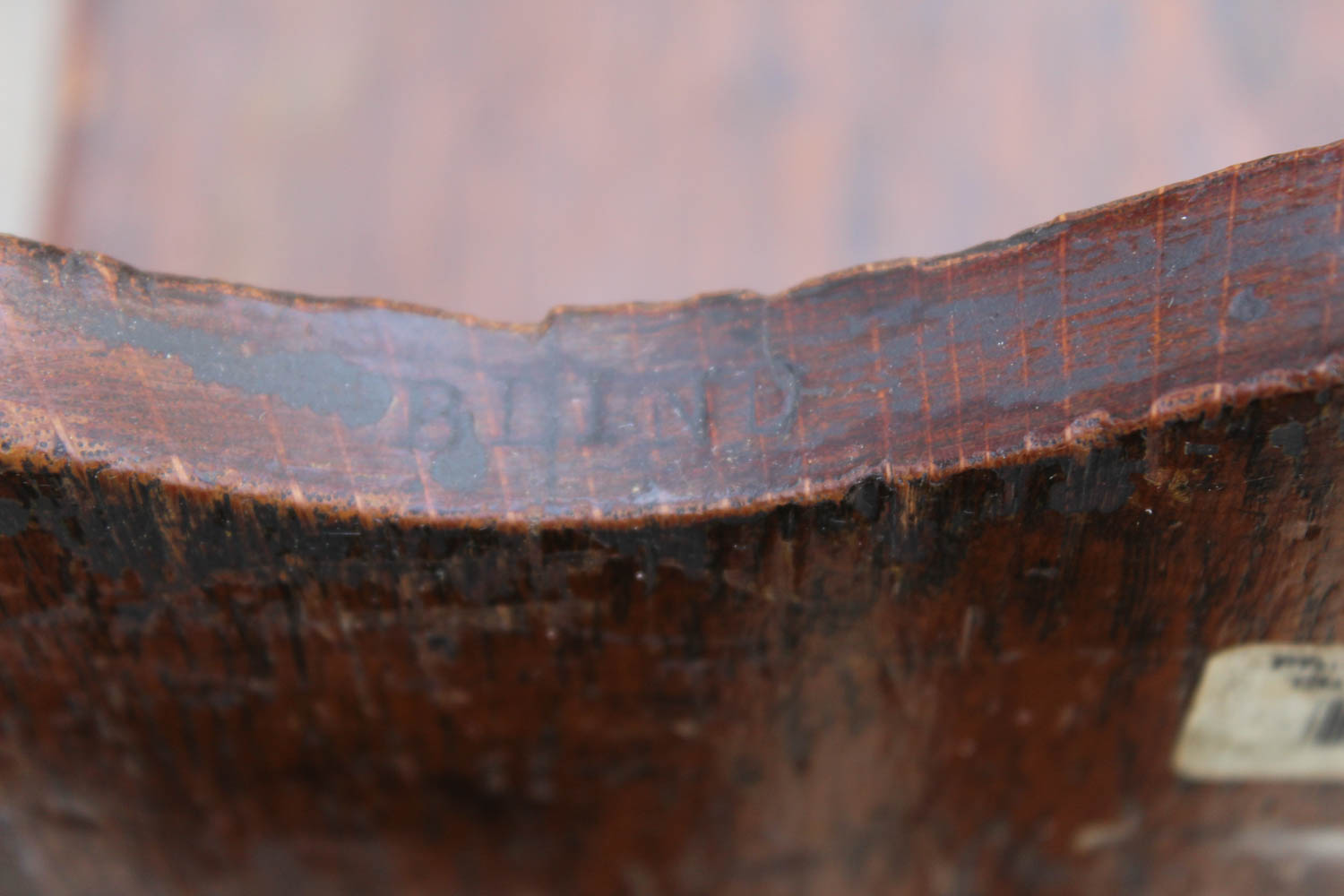 Antique Oak Rolling Library Cart