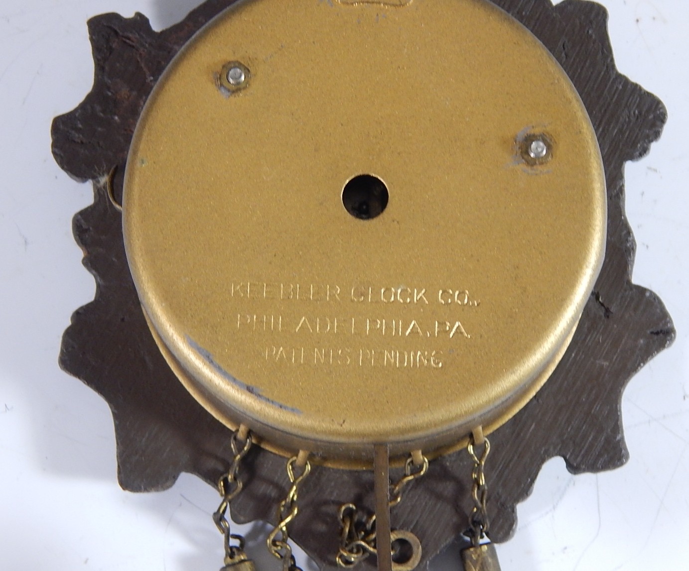 Miniature Keebler Clock Co. Cuckoo-Style Wall Clock