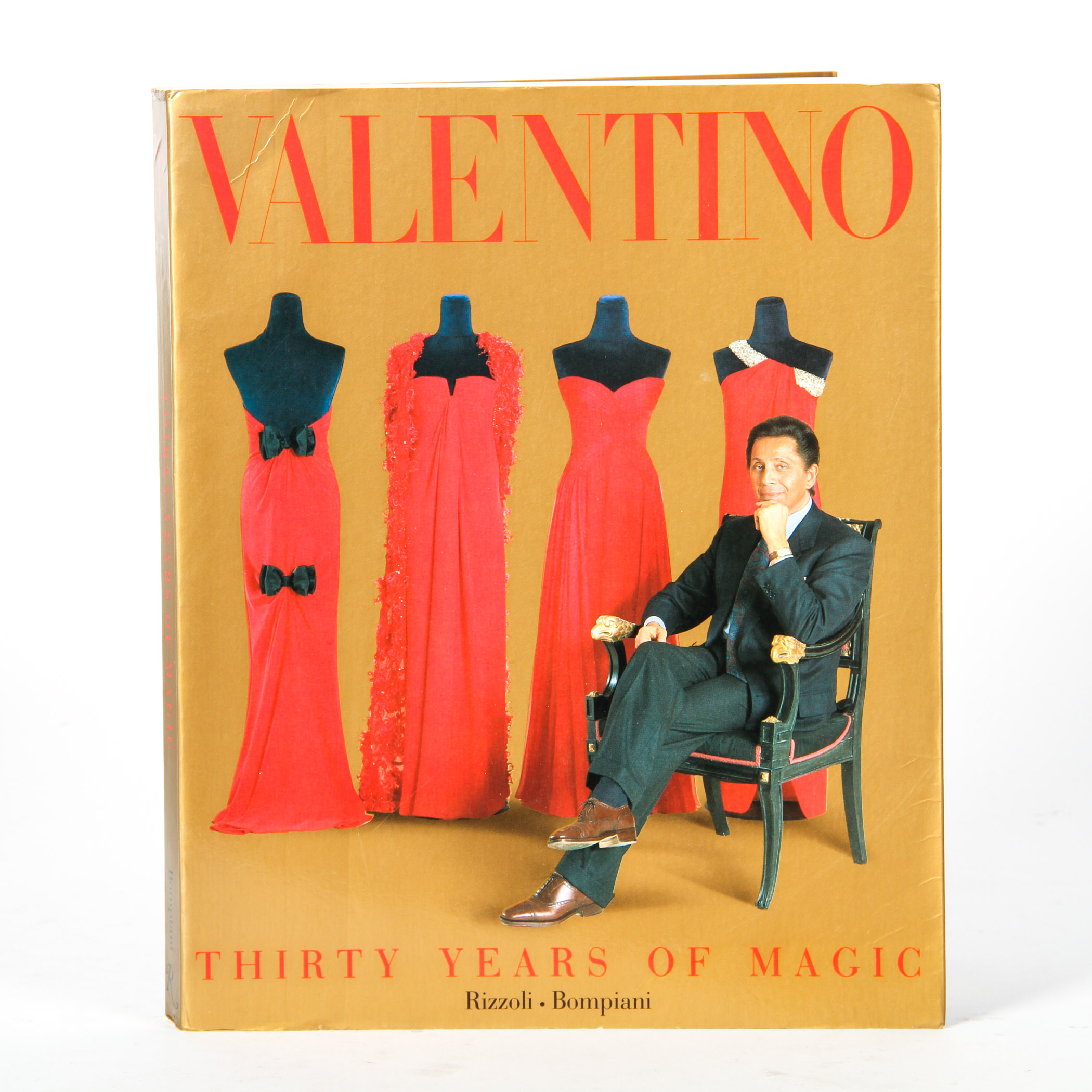"Valentino, Thirty Years of Magic" by Marie Paule Pelle, Signed by Valentino