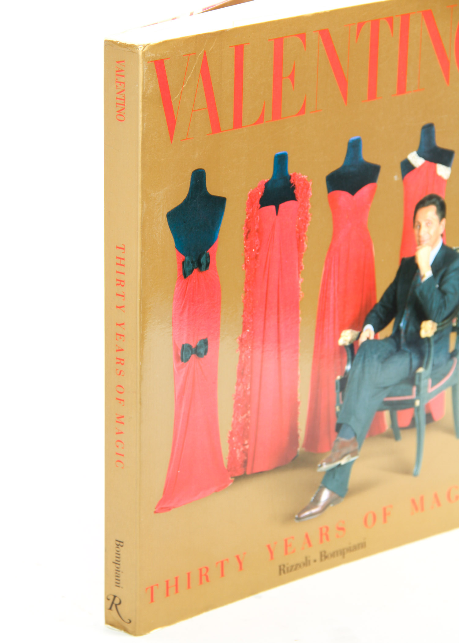 "Valentino, Thirty Years of Magic" by Marie Paule Pelle, Signed by Valentino