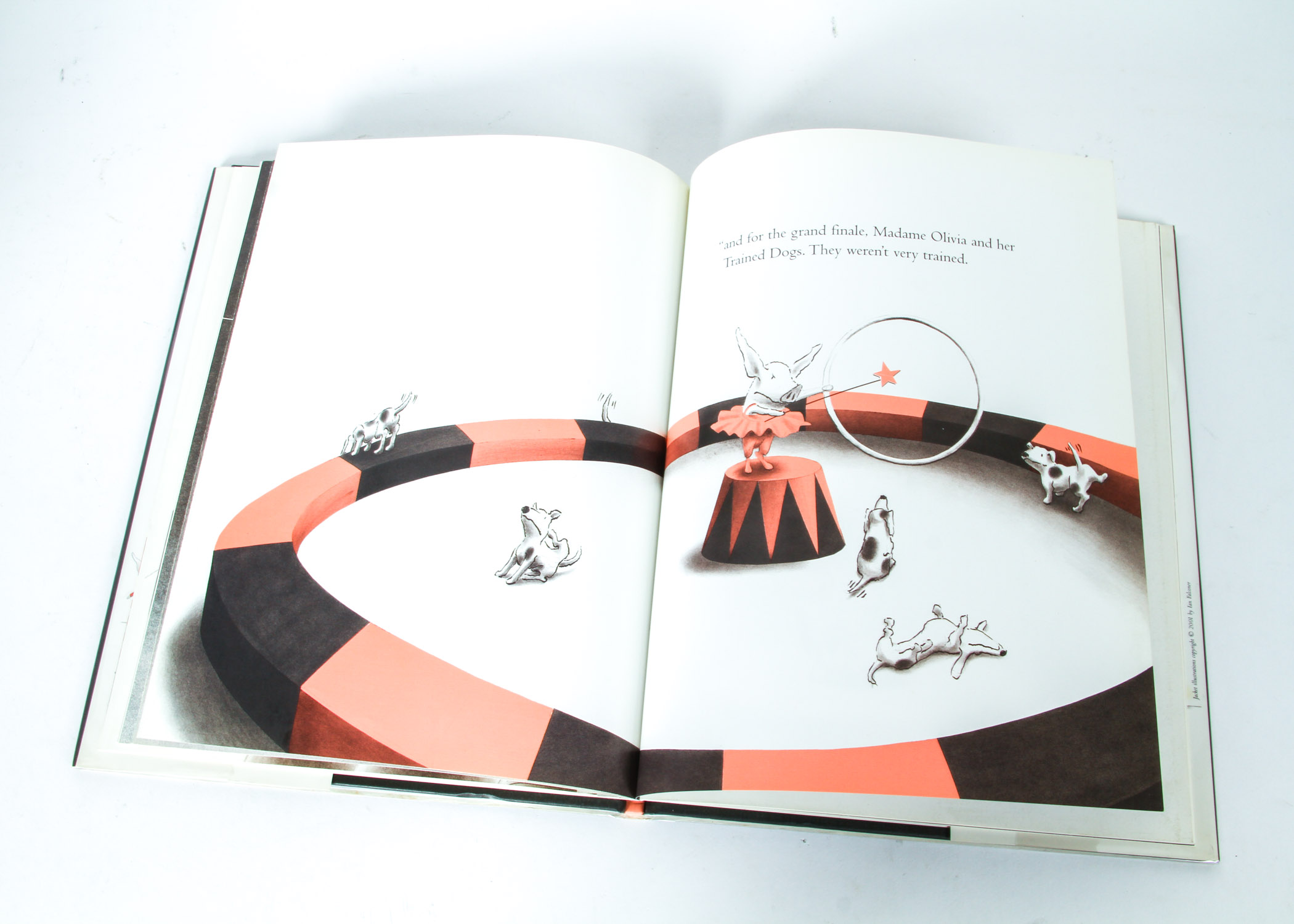 "Olivia Saves the Circus" by Ian Falconer, Signed Sixth Printing