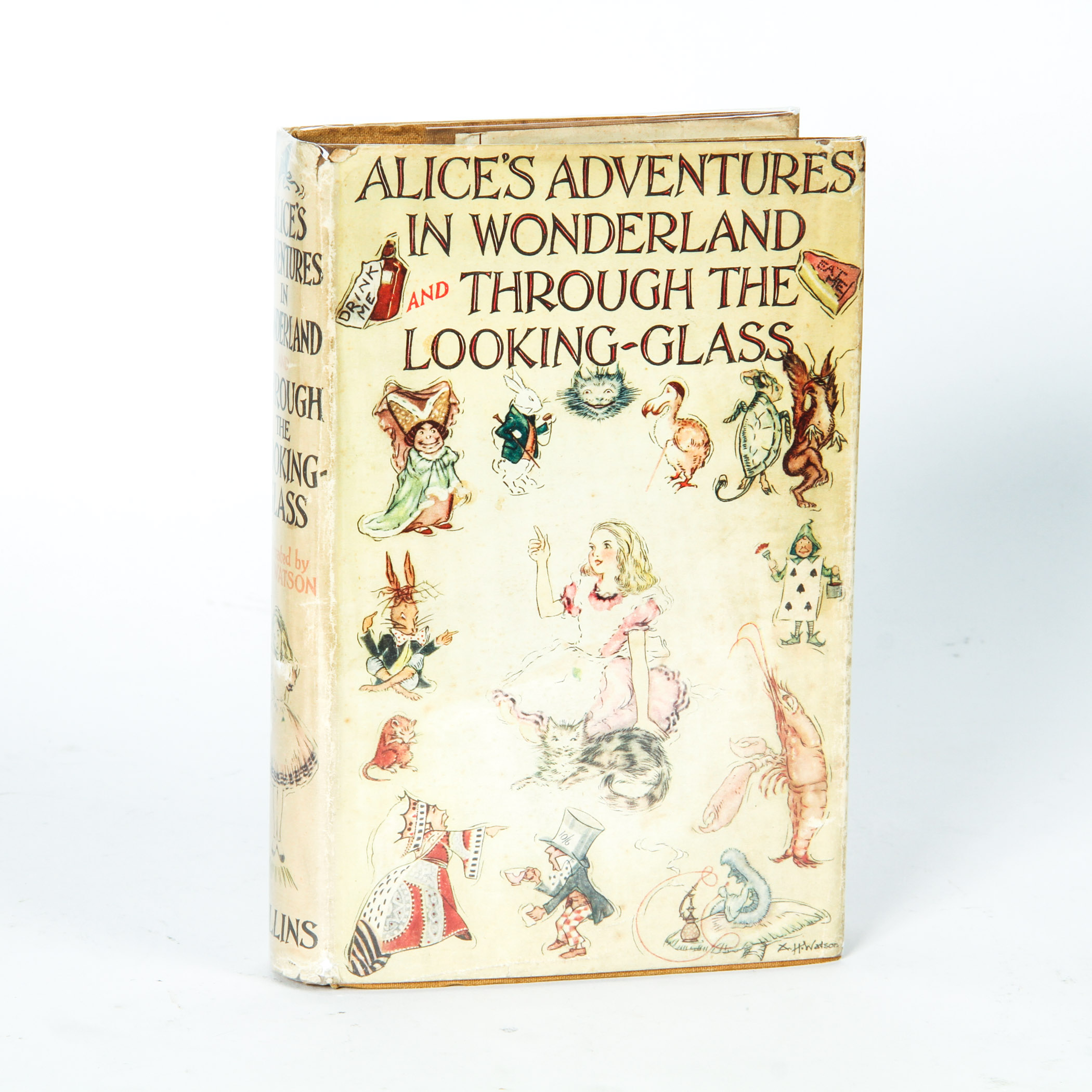 "Alice's Adventures In Wonderland and Through the Looking-Glass"  by Lewis Caroll