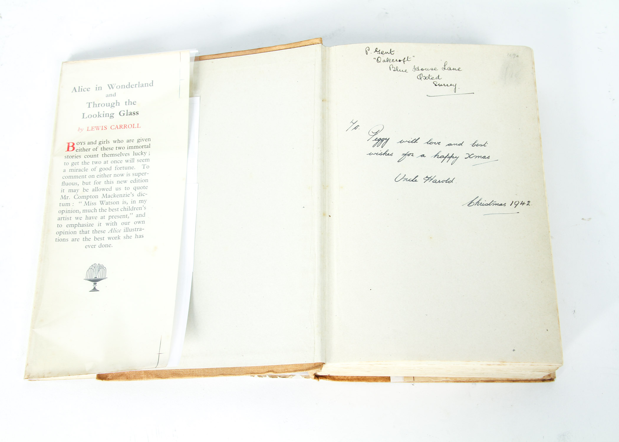 "Alice's Adventures In Wonderland and Through the Looking-Glass"  by Lewis Caroll