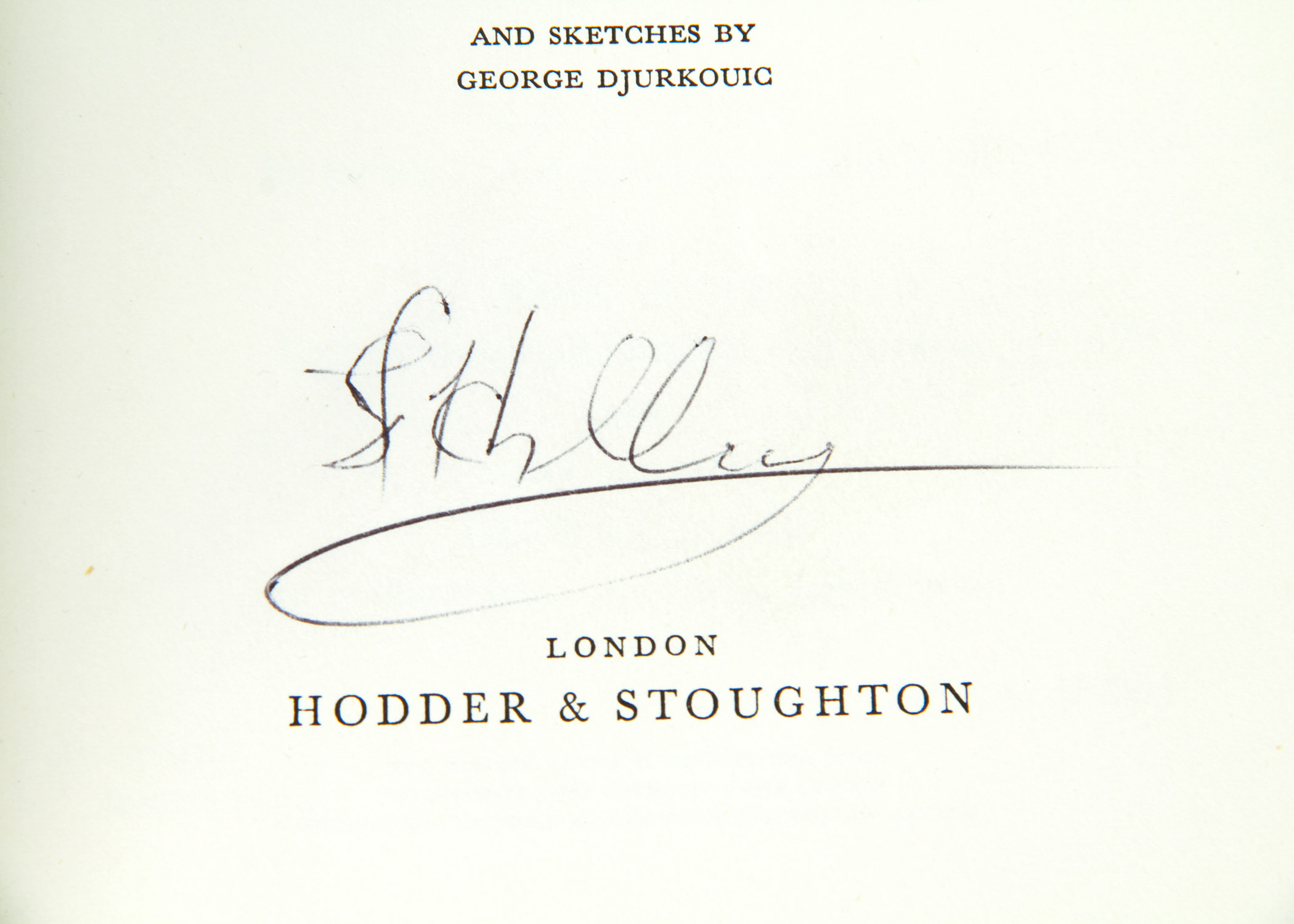 Signed "High Adventure" Book