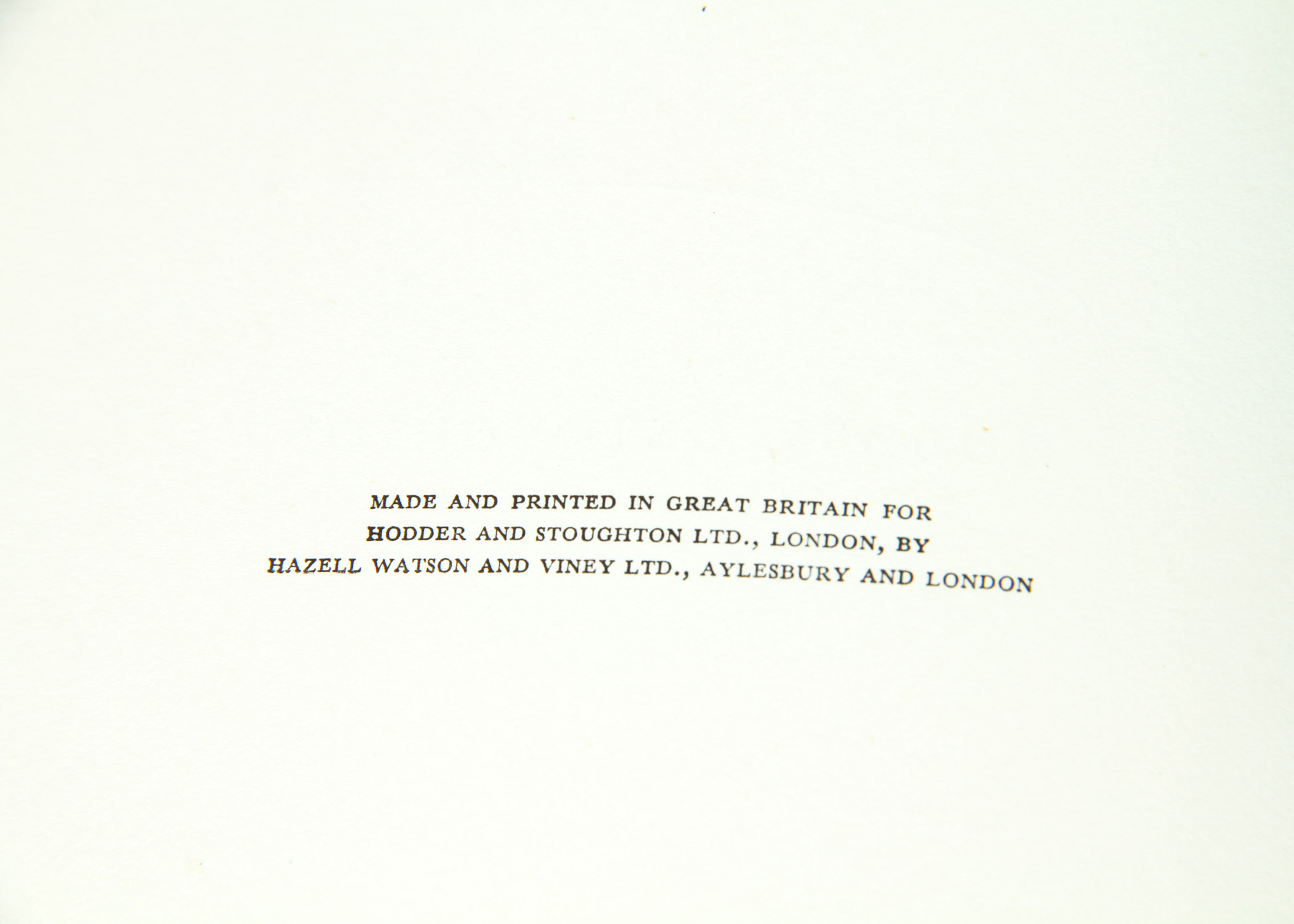 Signed "High Adventure" Book