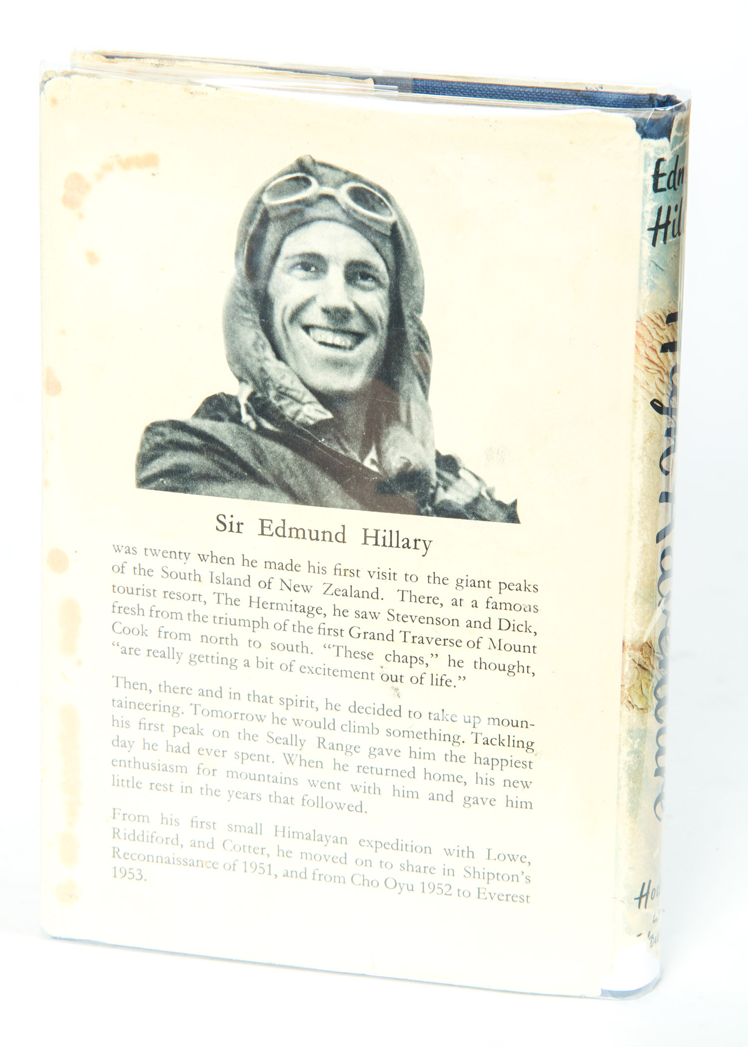 Signed "High Adventure" Book