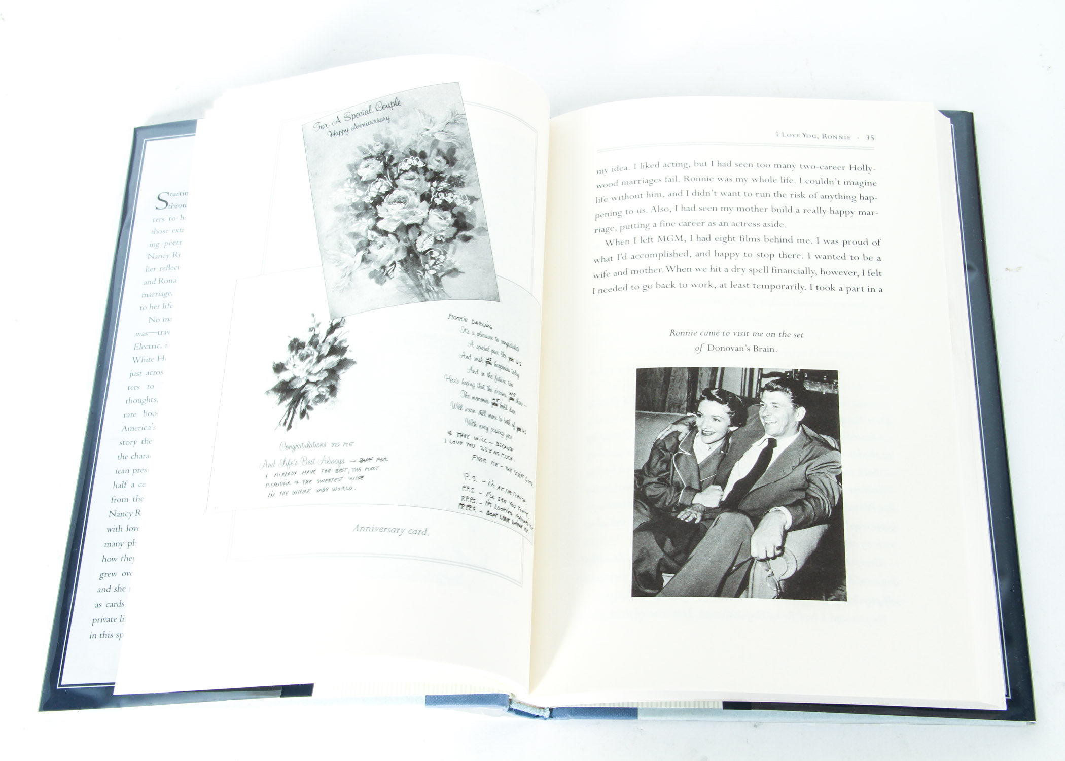 "I Love You, Ronnie" by Nancy Reagan, Signed First Edition