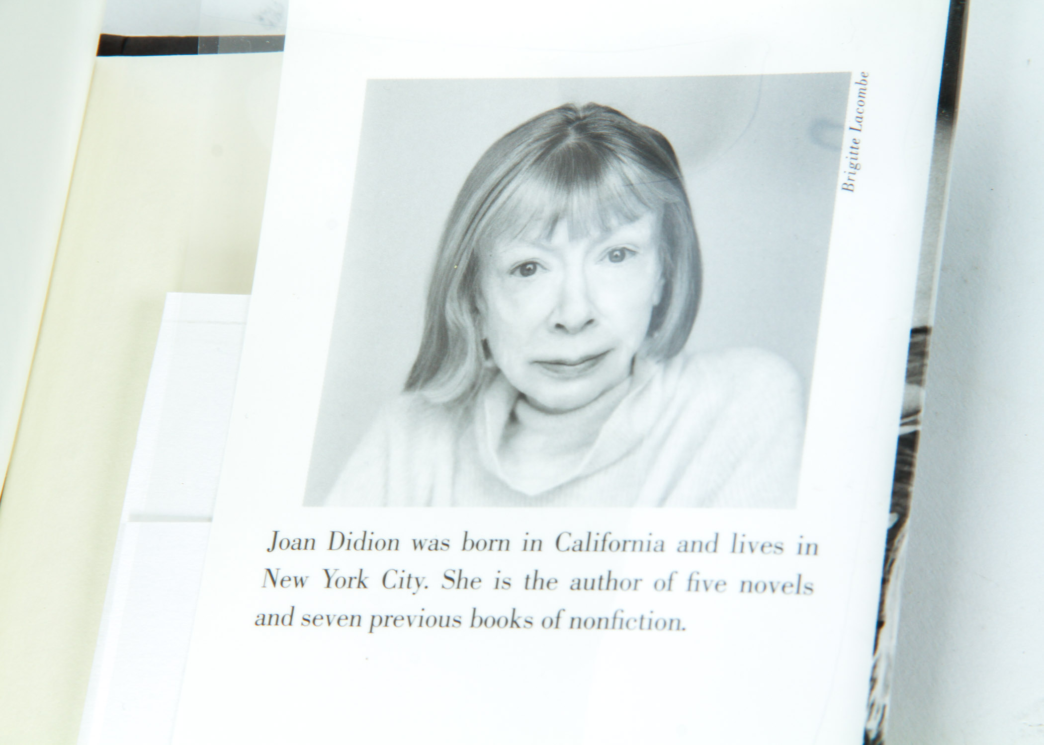 "The Year of Magical Thinking" Signed Memoir by Joan Didion