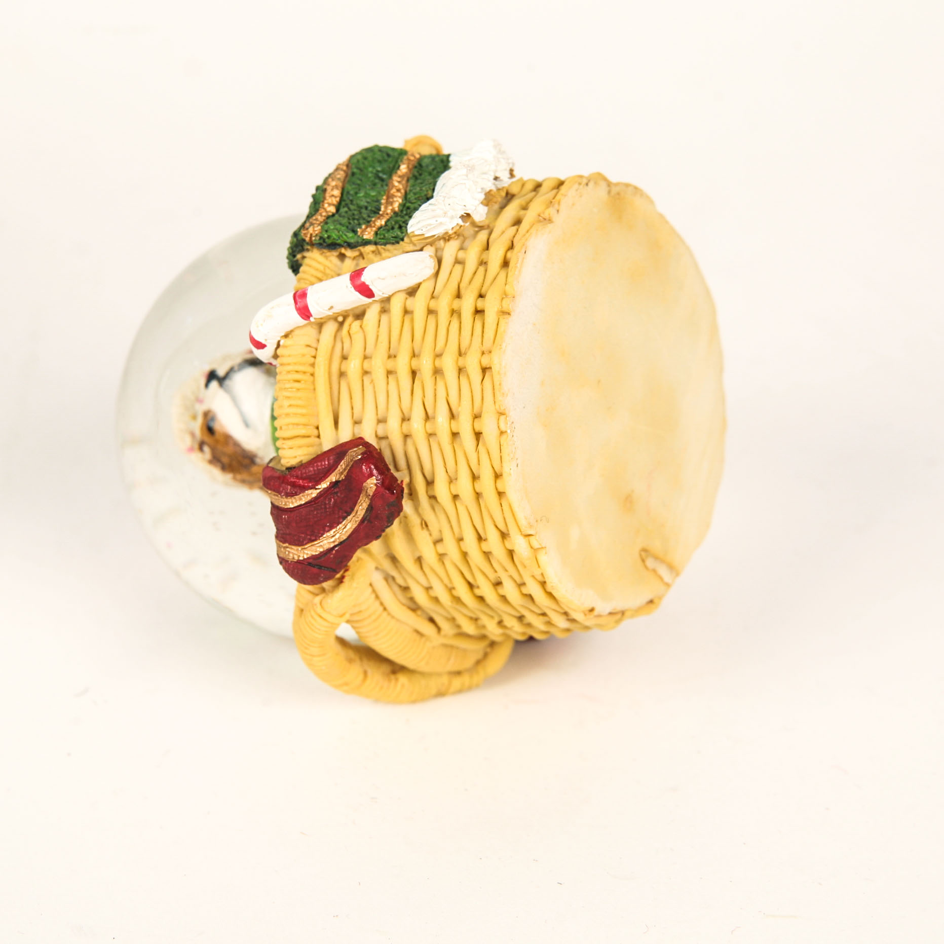 Pair of Christmas Snow Globes