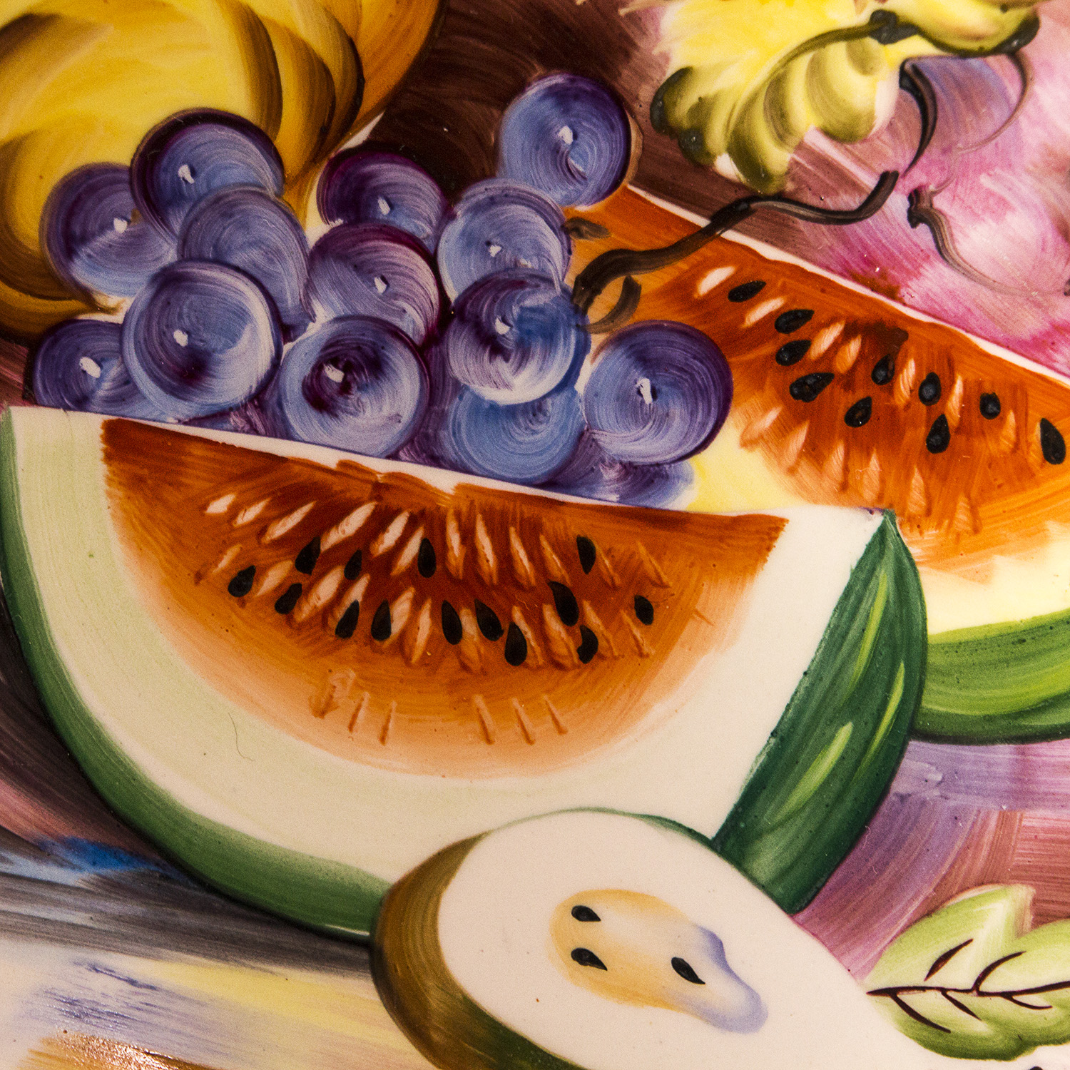 Set of Four Vintage T. Nagasaki Hand Painted Decorative Plates