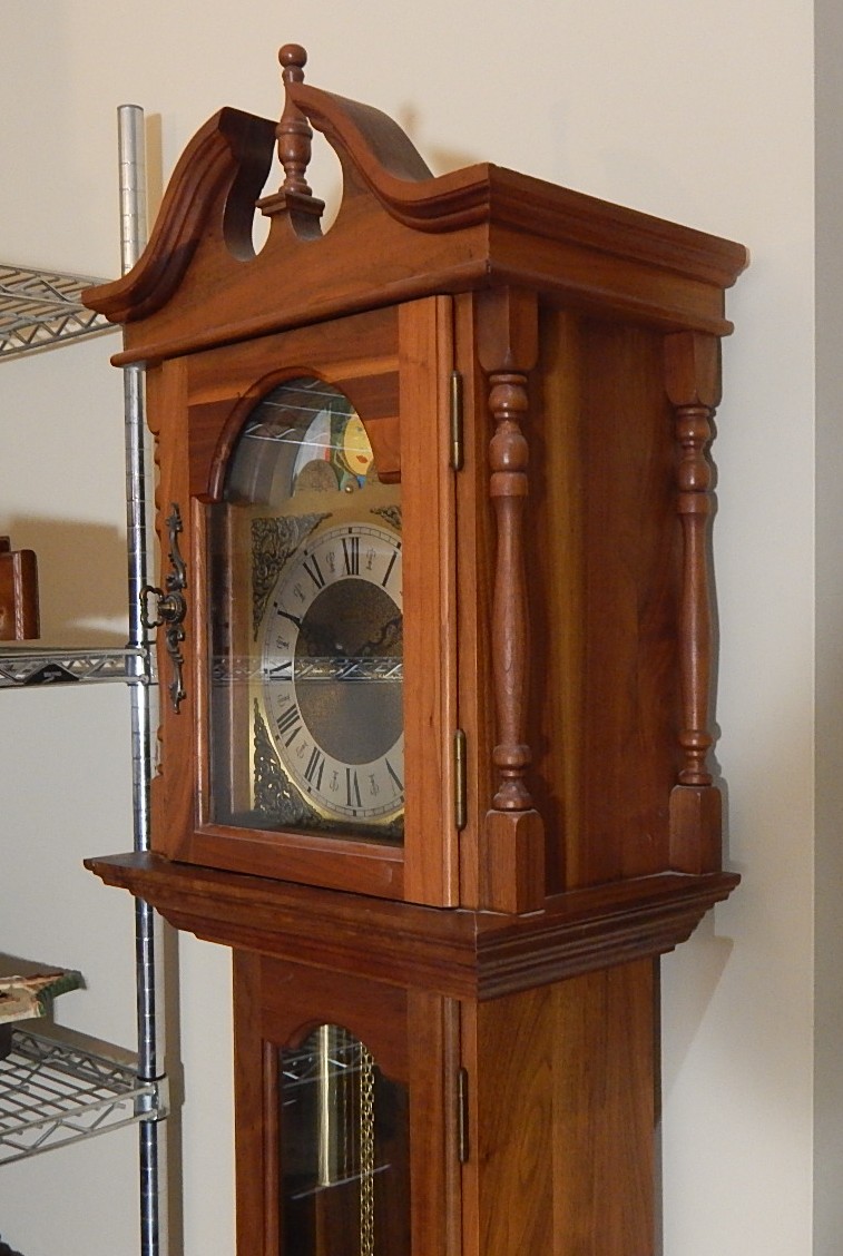 Emperor Germany Black Walnut Grandmother Clock