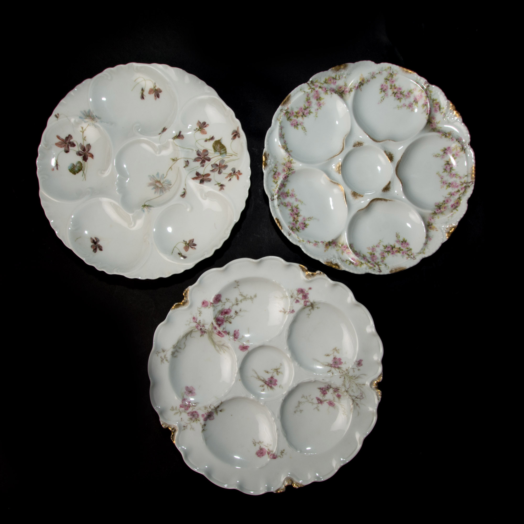 Haviland & Co Limoges Oyster Plates