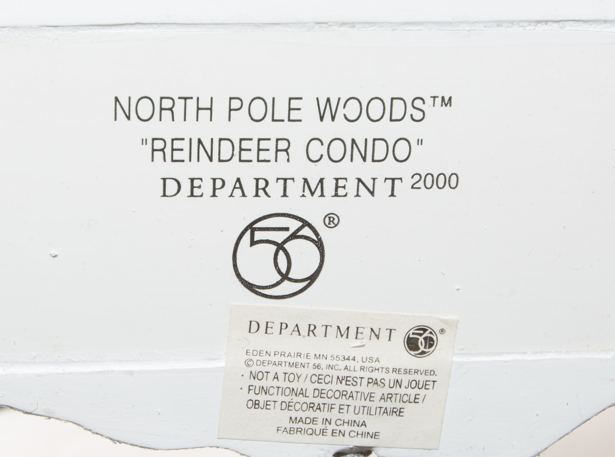 Dept. 56 North Pole Woods Christmas Village